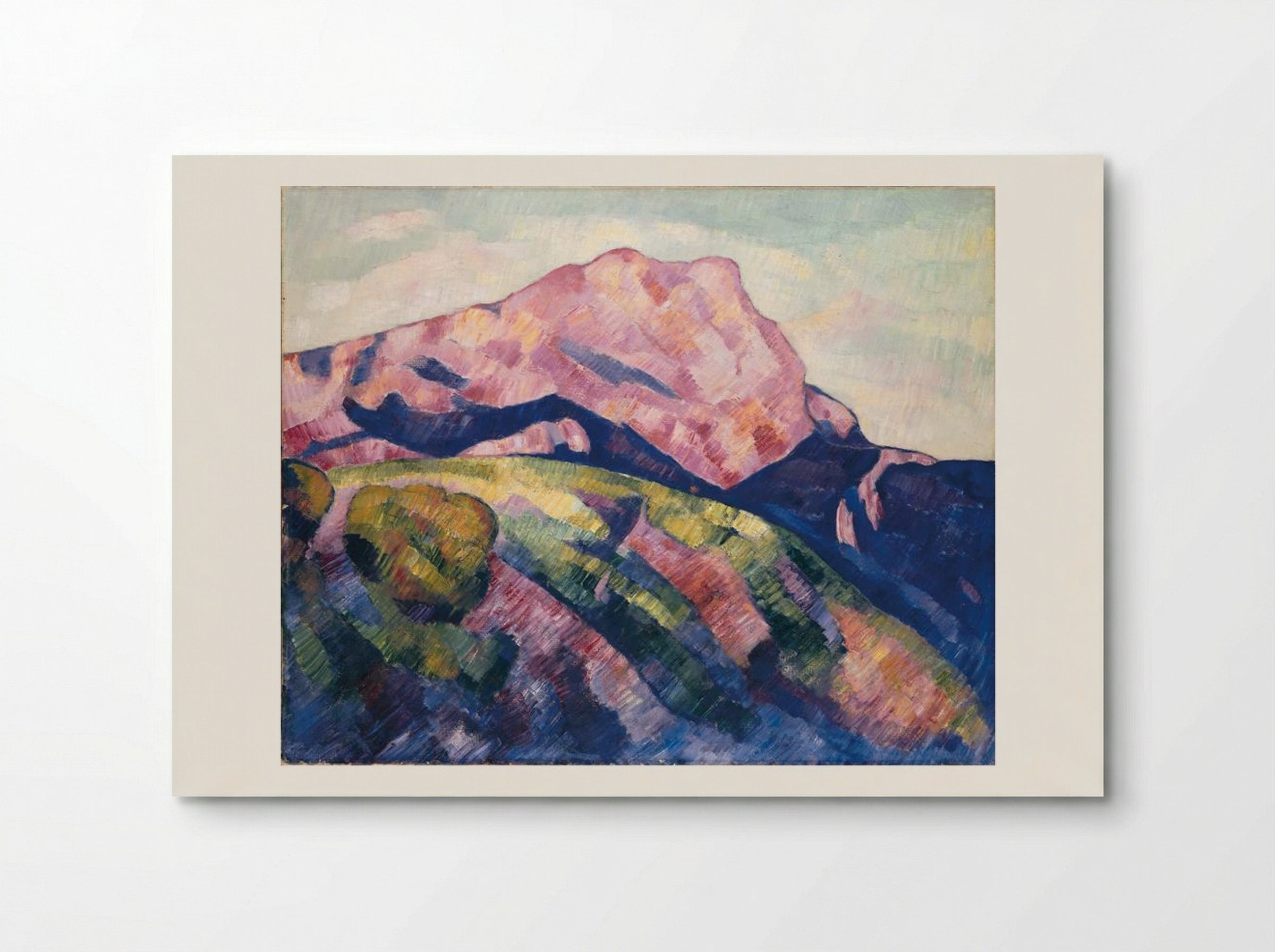 Mont Sainte-Victoire - Marsden Hartley - Poster