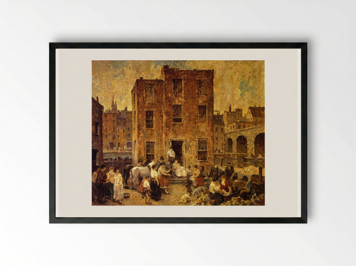 Montebanks and Thieves - Robert Spencer - Framed Print Black