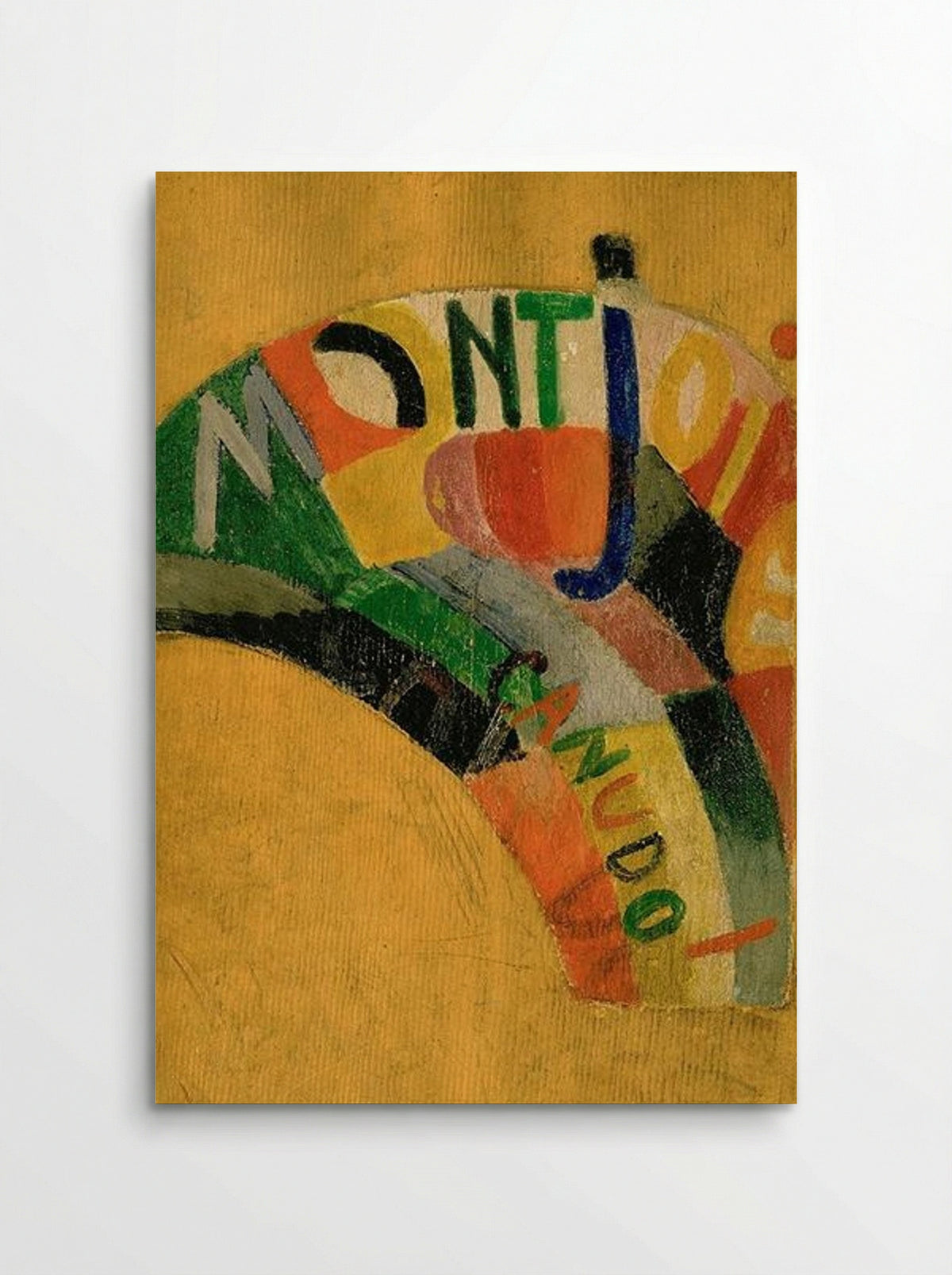 Montjoie - Sonia Delaunay - Poster