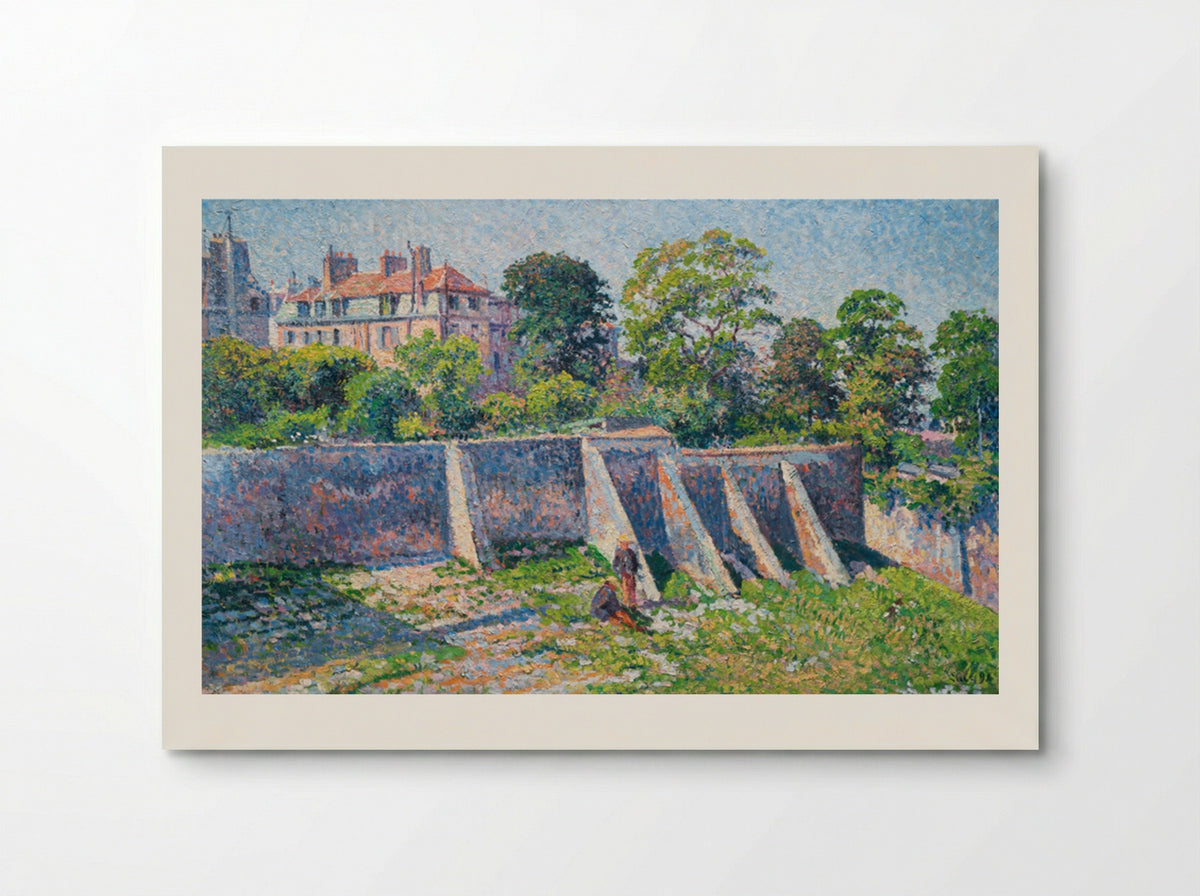 Montmartre, La Rue Des Saules - Maximilien Luce - Poster
