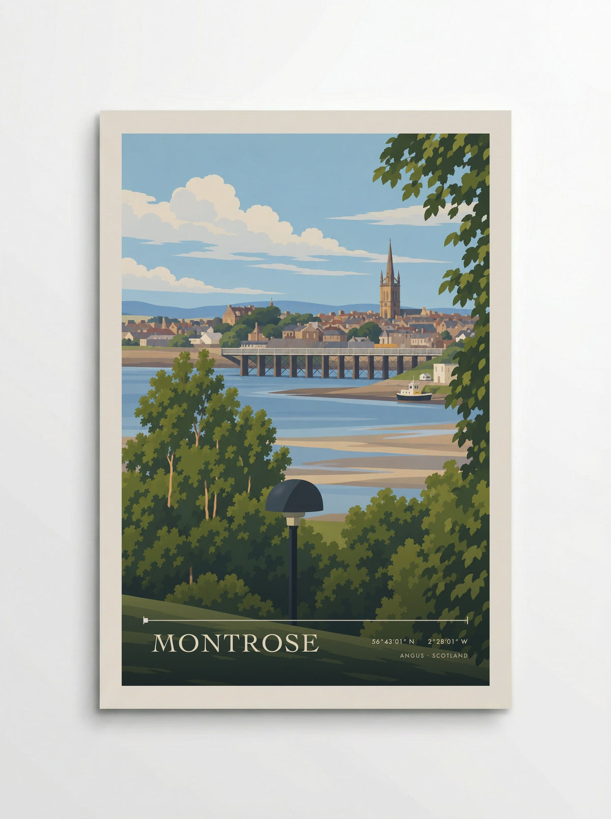 Montrose, Angus | Travel Poster - Poster