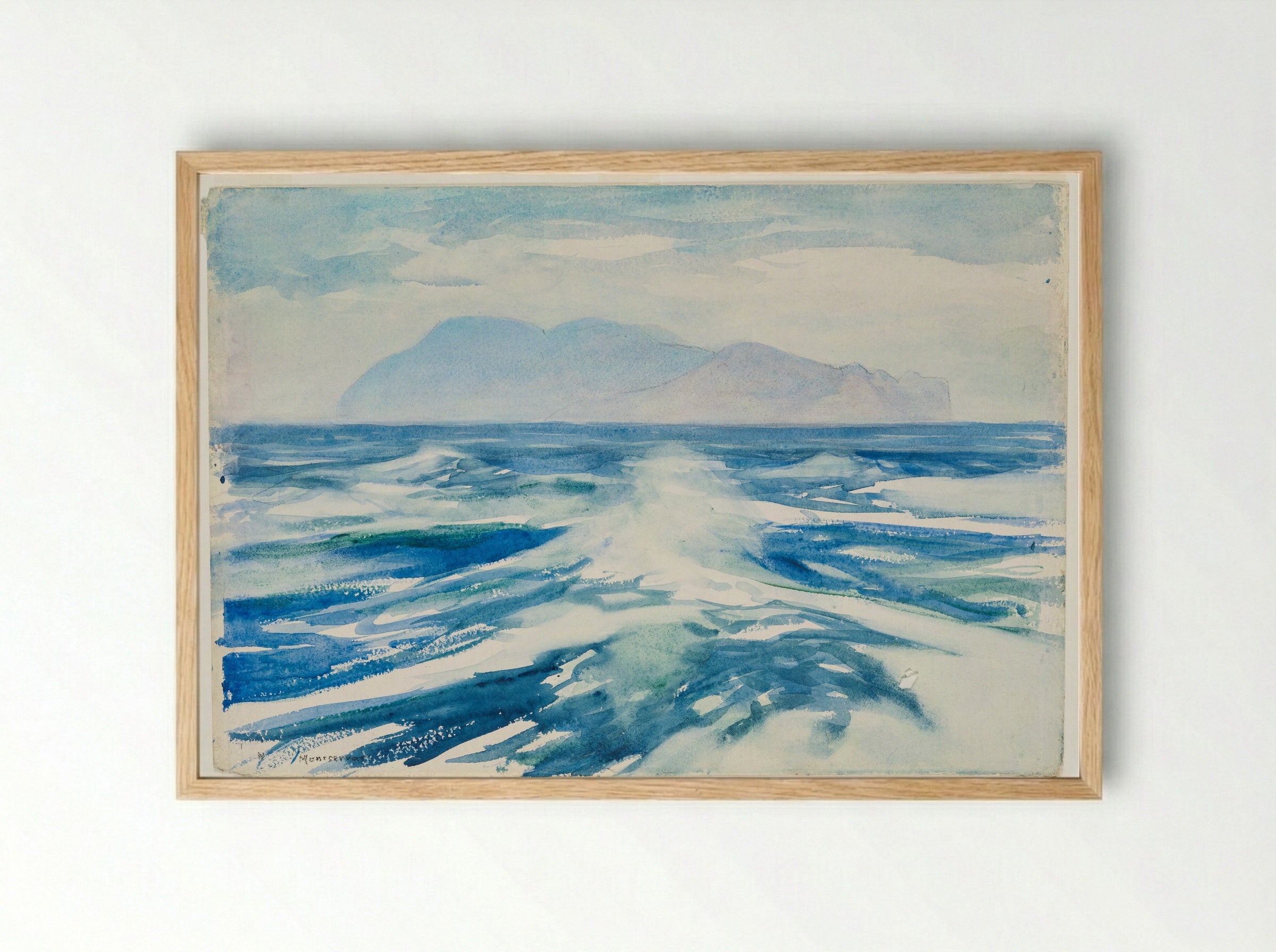 Montserrat - Charles Herbert Woodbury - Framed Print Wood