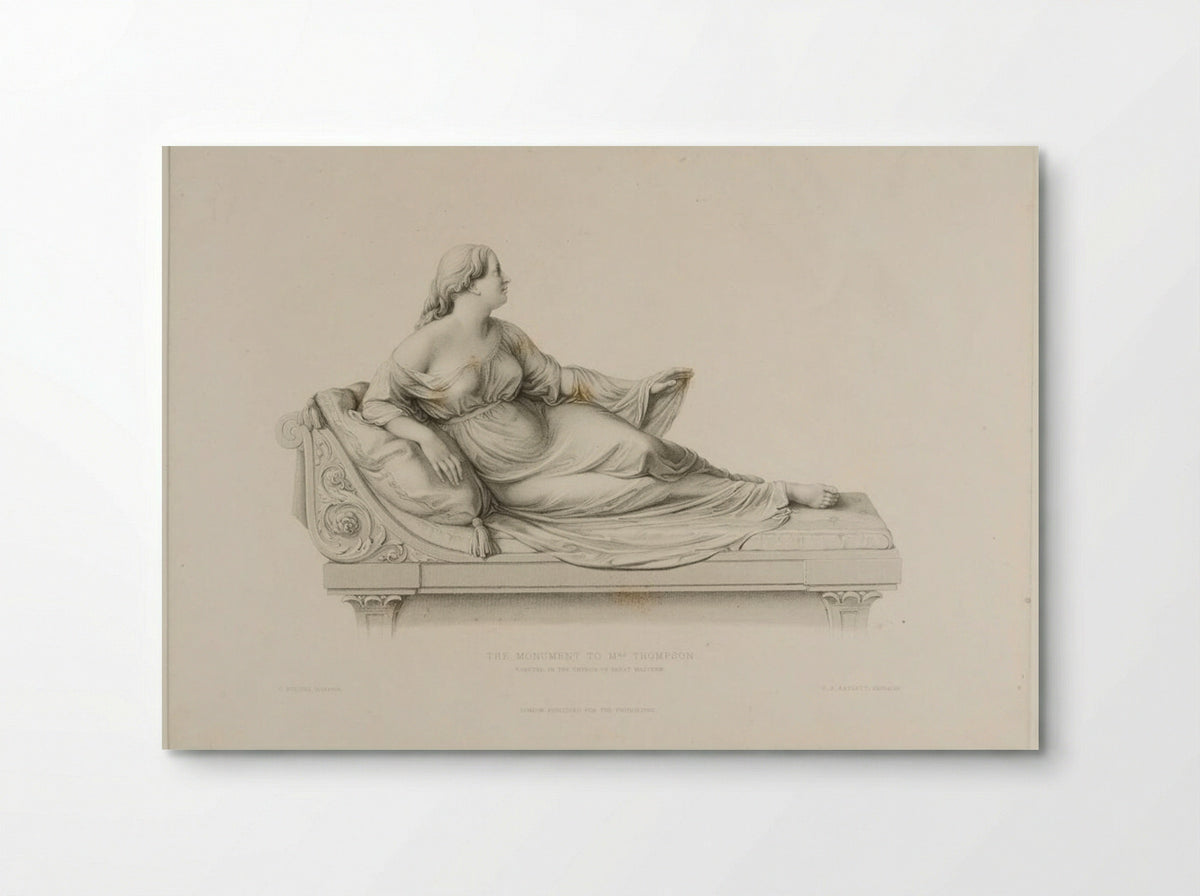 Monument to Mrs. Thompson - Richard Austin Artlett - Poster