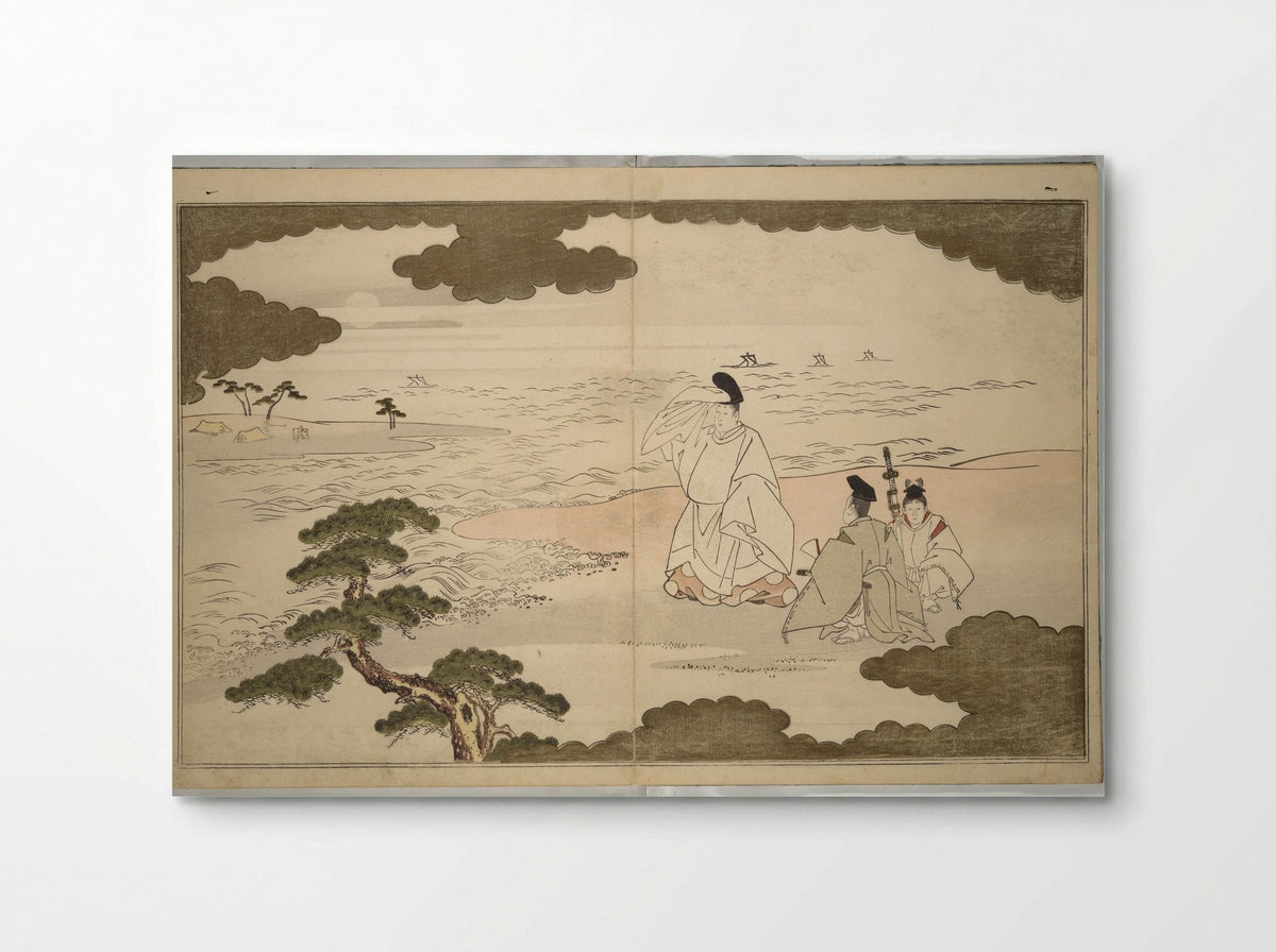 Moon-Mad Monk (Kyōgetsubō) - Kitagawa Utamaro - Poster