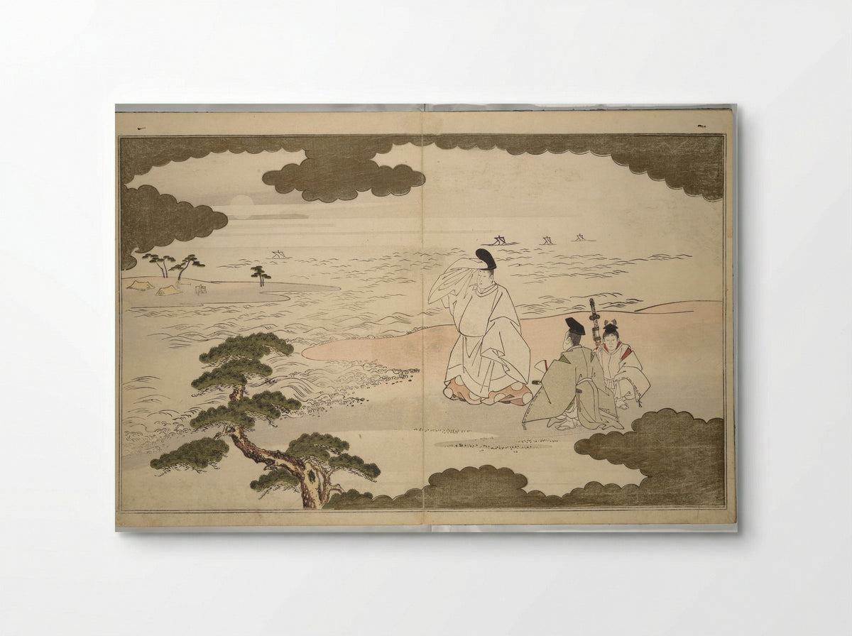 Moon-Mad Monk (Kyōgetsubō) - Kitagawa Utamaro - Poster