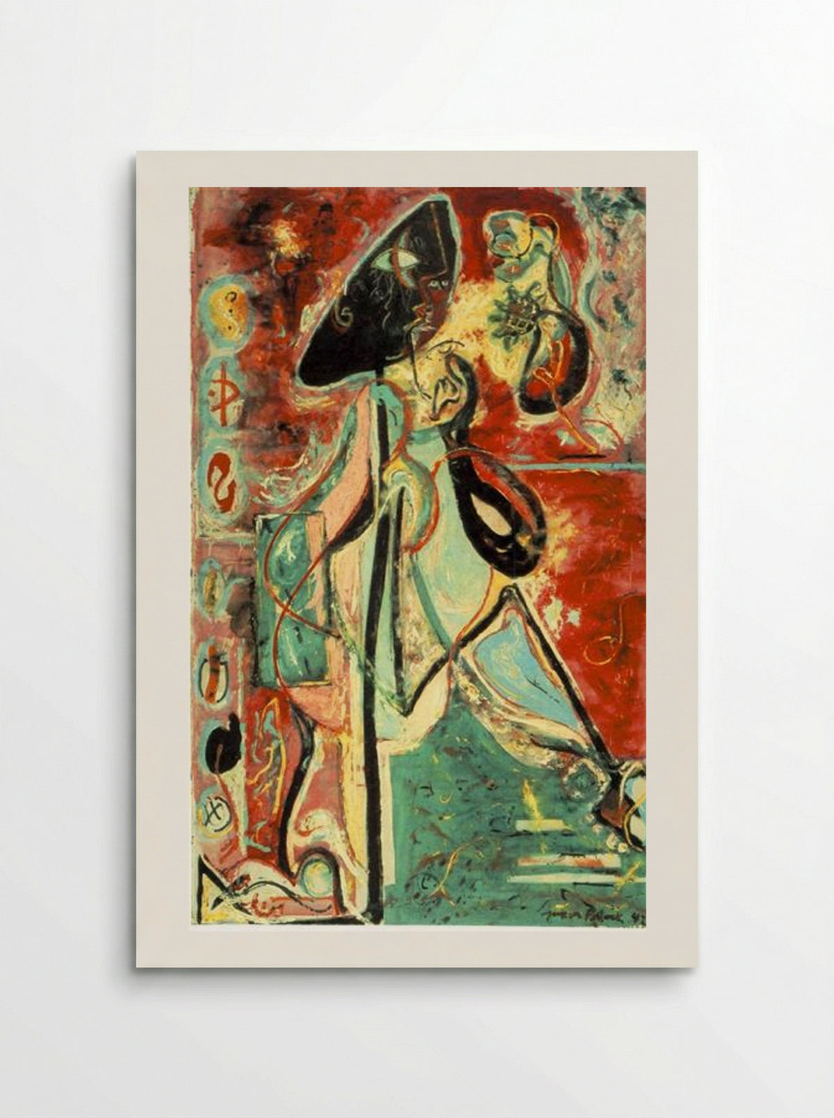 Moon Woman - Jackson Pollock - Poster