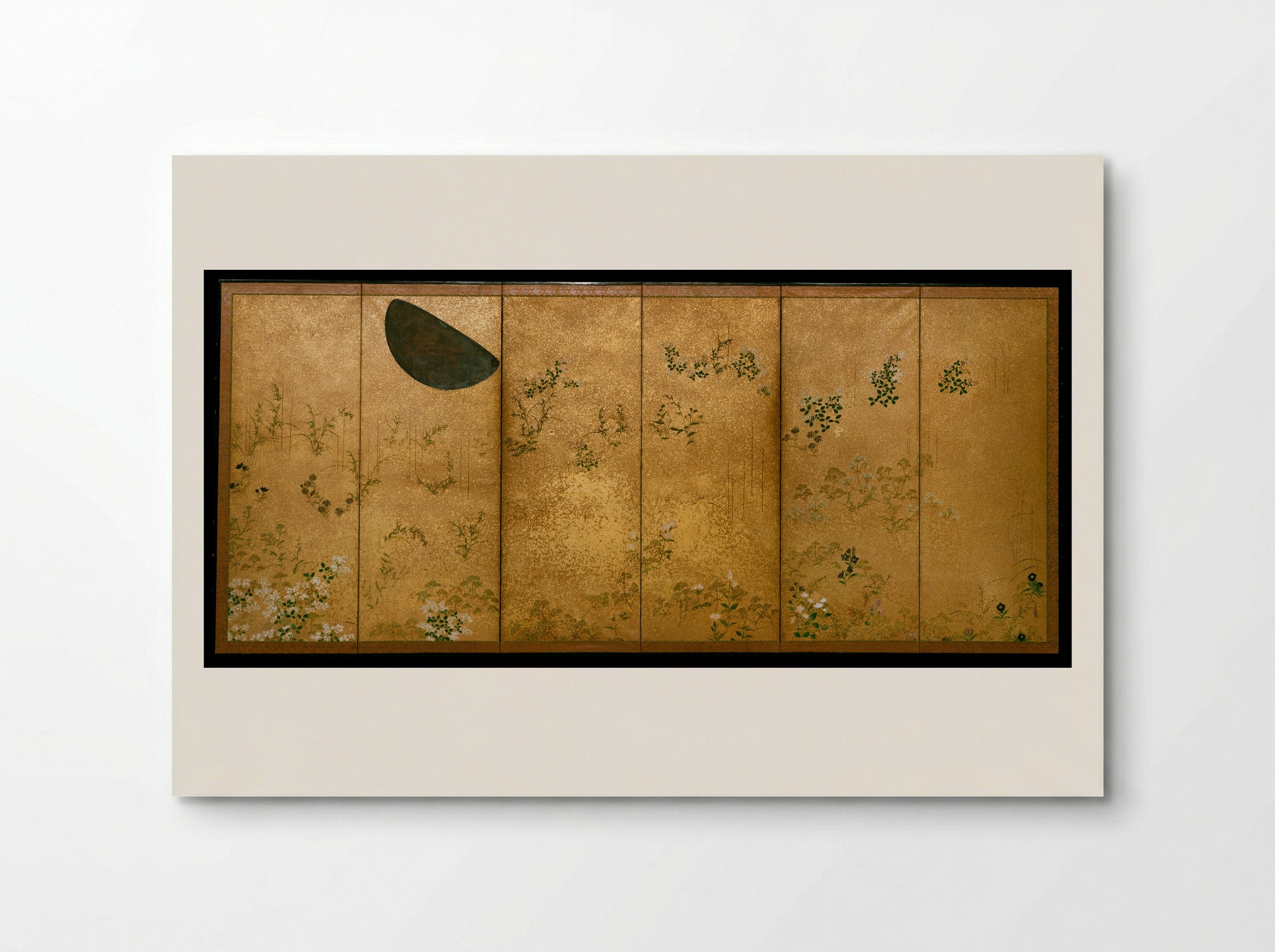 Moon and Autumn Grasses - Tawaraya Sōtatsu - Poster