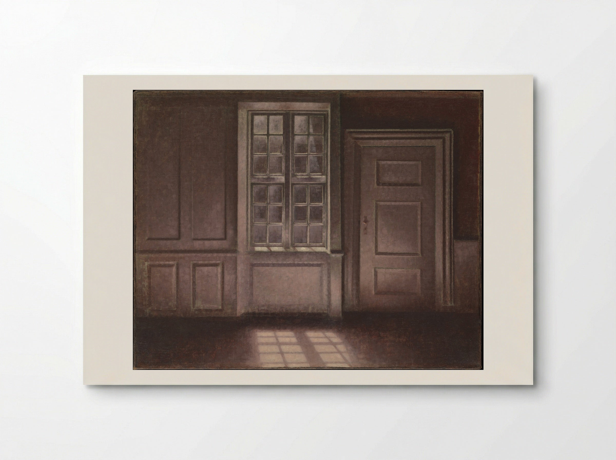 Moonlight, Strandgade 30 - Vilhelm Hammershøi - Poster
