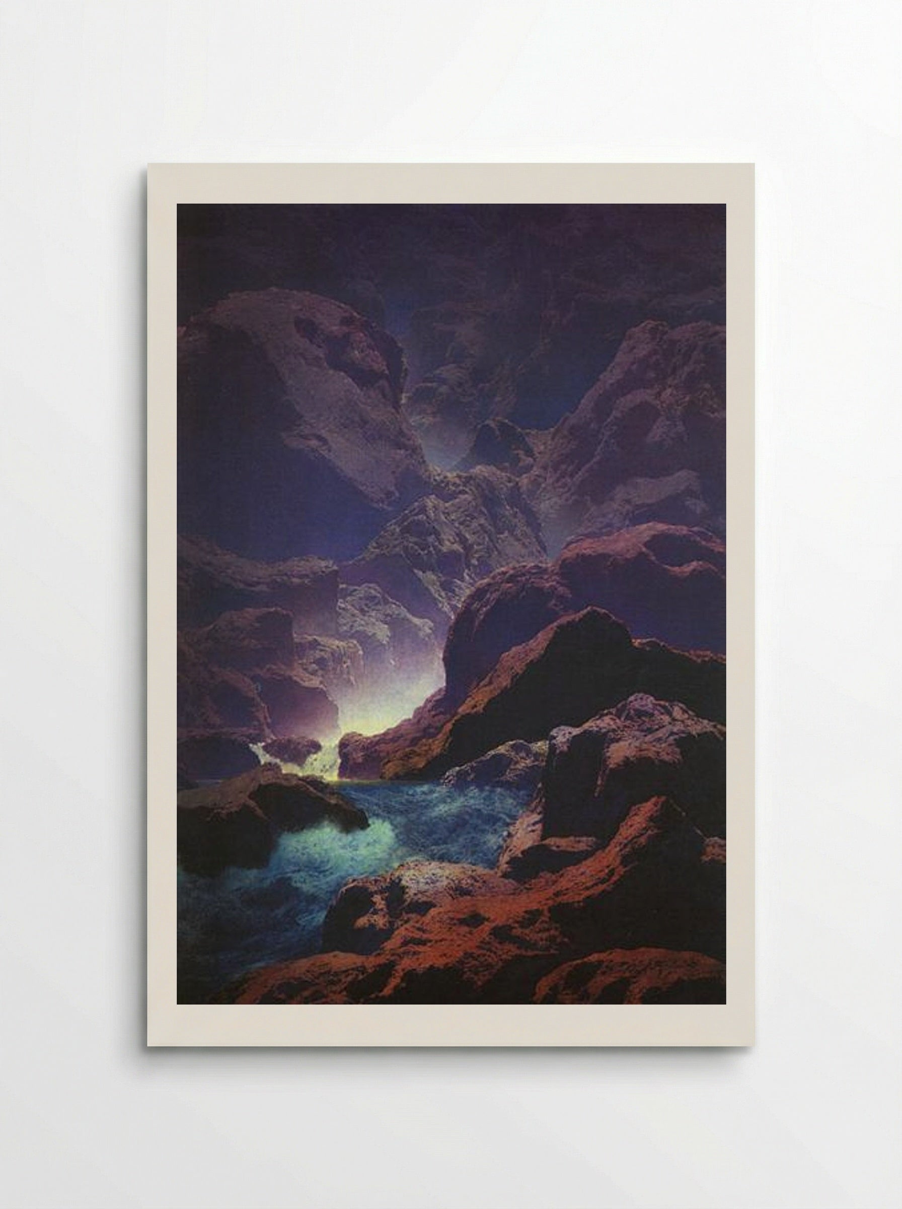 Moonlight - Maxfield Parrish - Poster