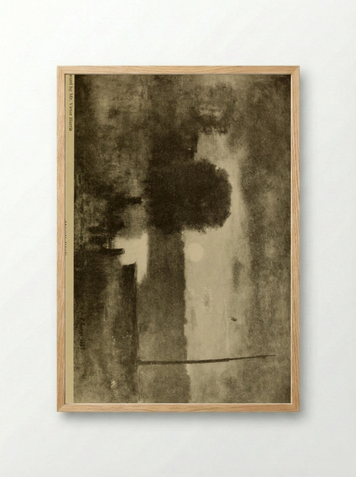 Moonrise - George Inness - Framed Print Wood