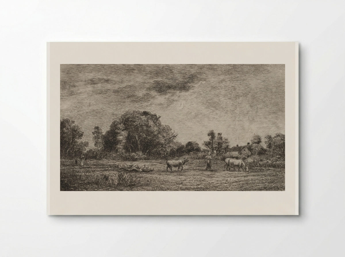 Moonrise - Charles François Daubigny - Poster