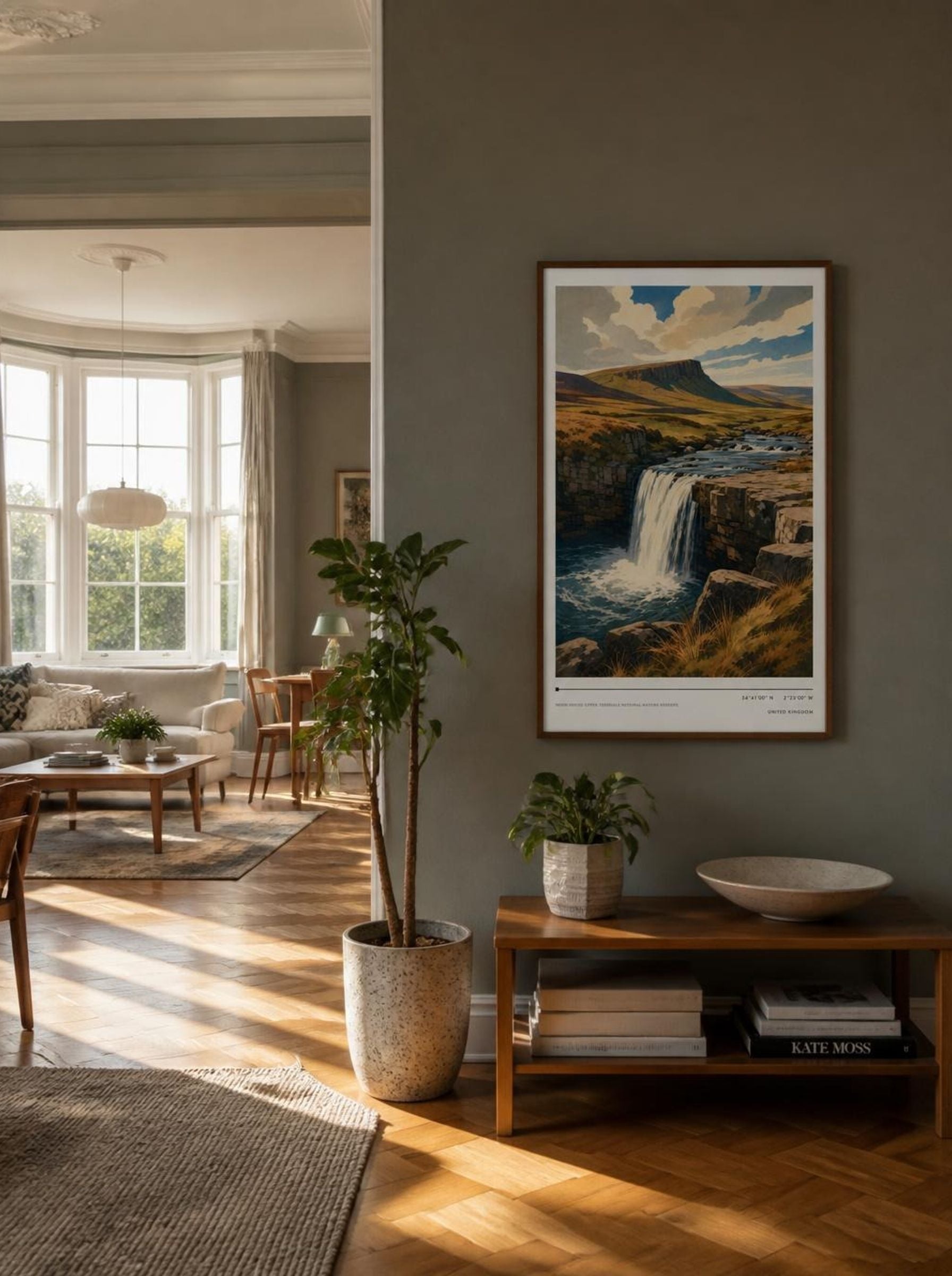 Moor House-Upper Teesdale National Nature Reserve United Kingdom Travel Poster - Lifestyle