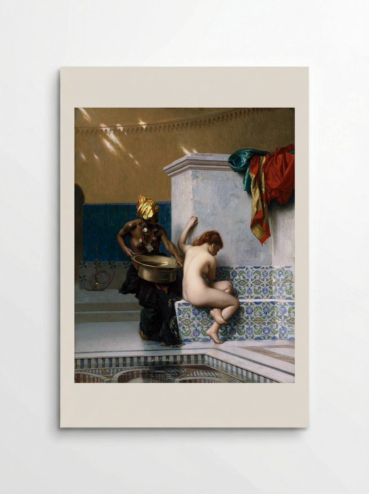 Moorish Bath - Jean-Léon Gérôme - Poster