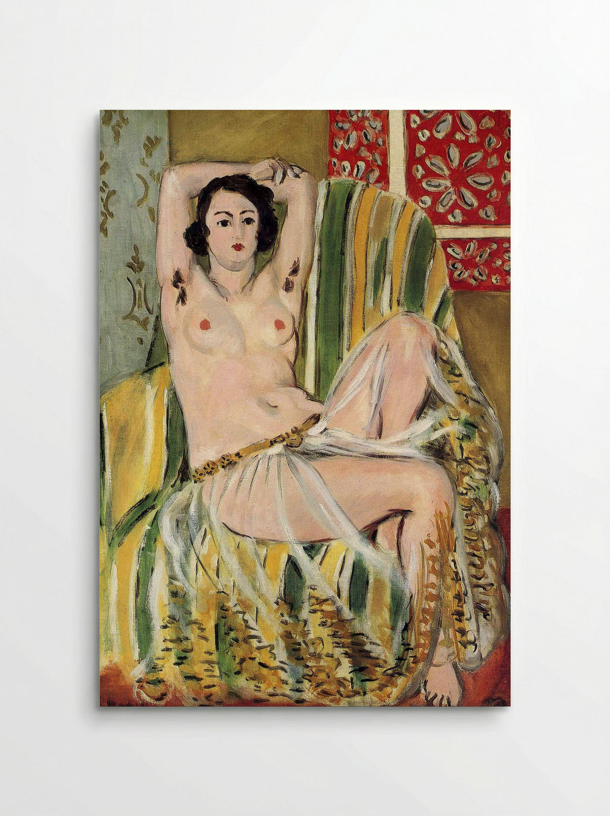 Moorish Woman with Upheld Arms - Henri Matisse - Poster