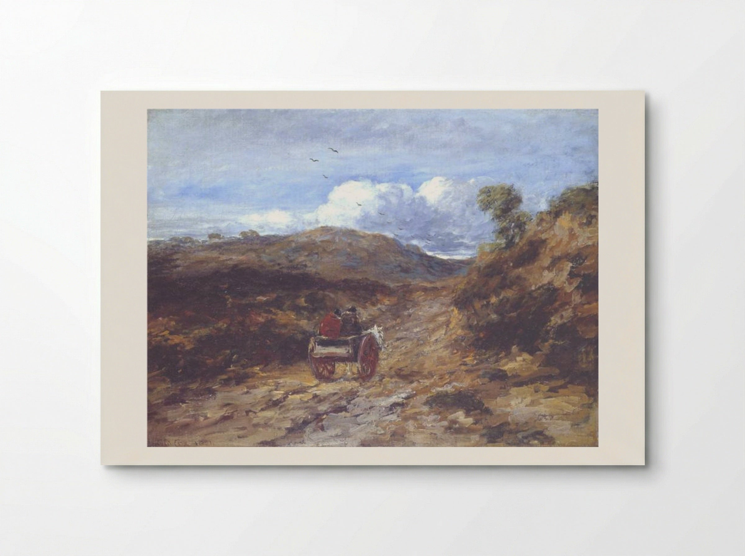 Moorland - David Cox - Poster