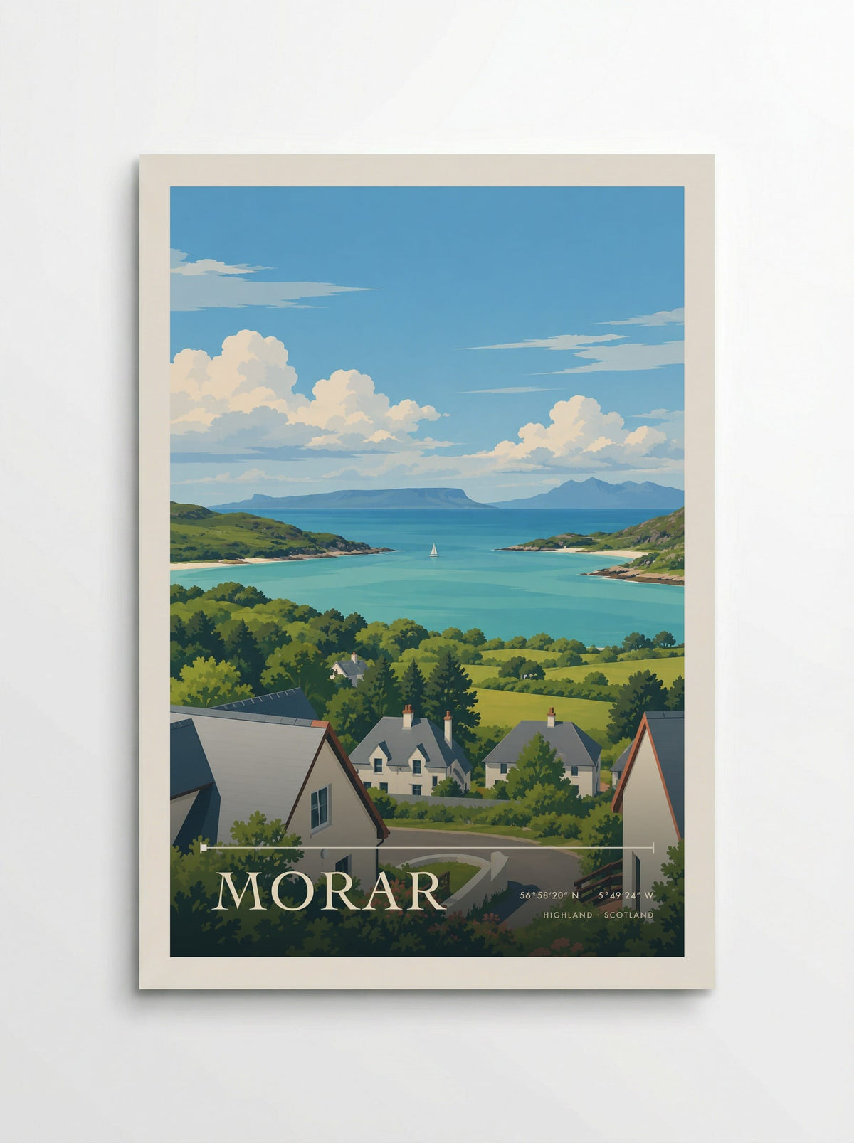 Morar, Highland | Travel Poster - Poster