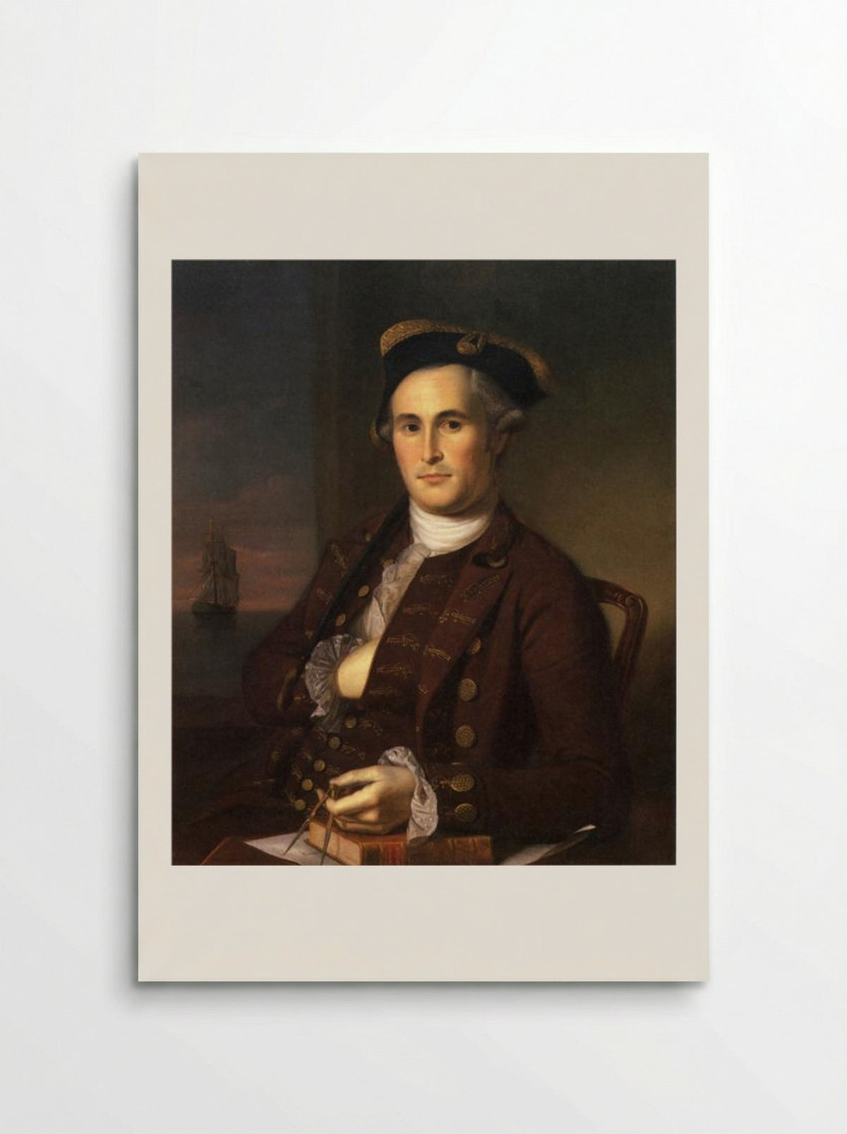 Mordecai Gist - Charles Willson Peale - Poster
