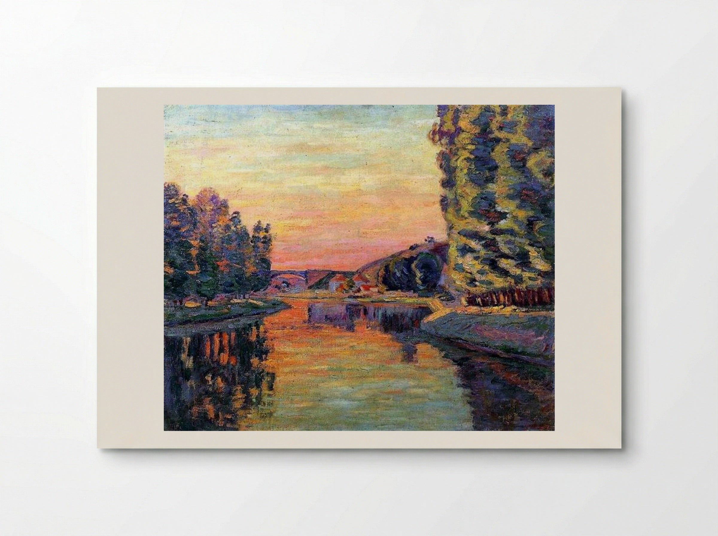 Moret - Armand Guillaumin - Poster