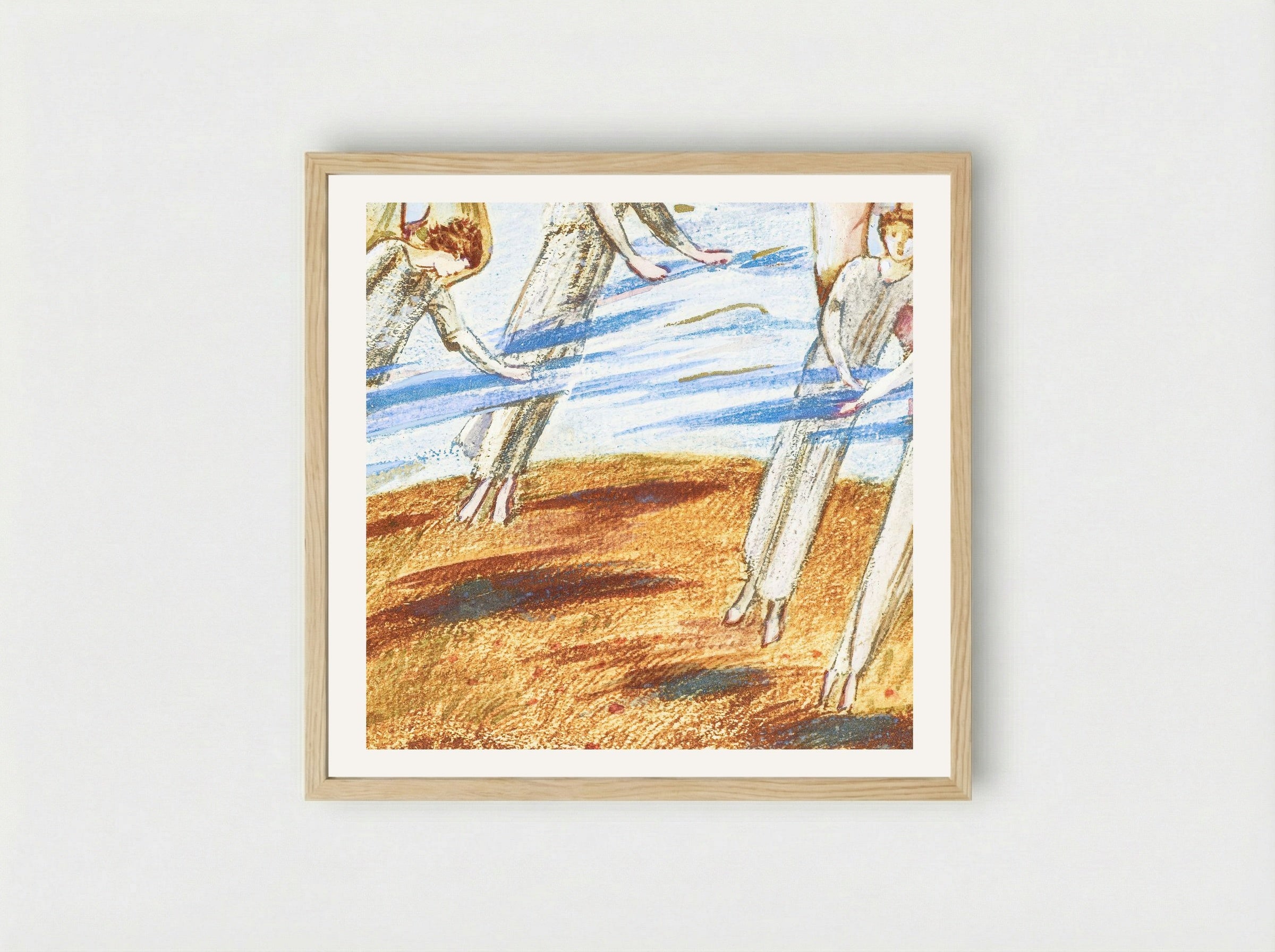 Morning Glories, from The Flower Book - Edward Burne-Jones - Framed Print Wood