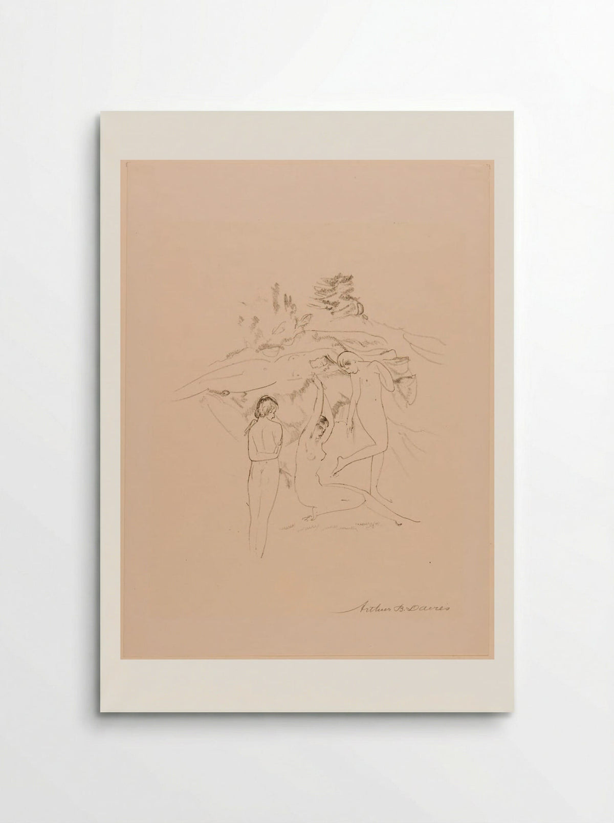 Morning Quiet - Arthur Bowen Davies - Poster
