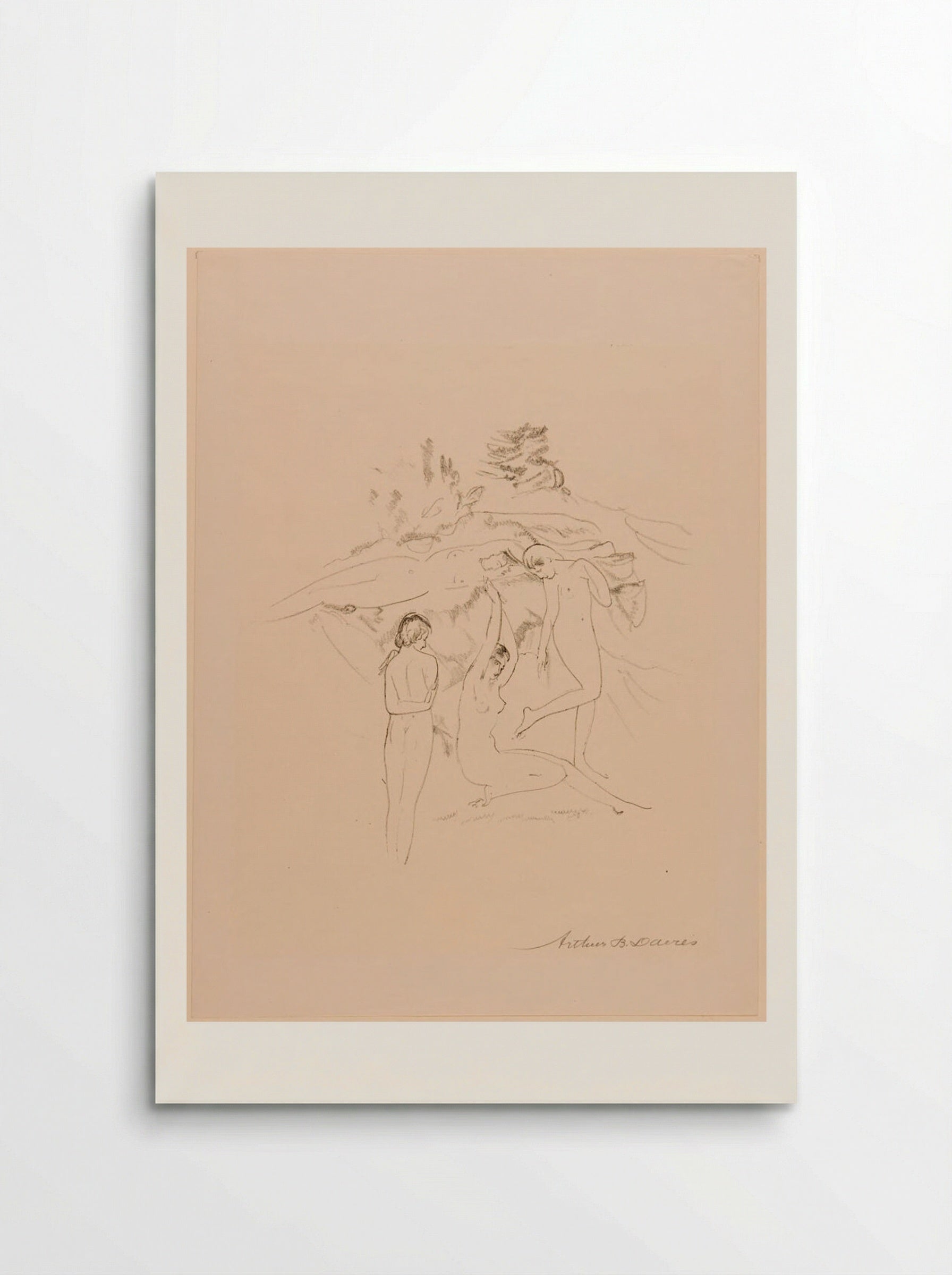 Morning Quiet - Arthur Bowen Davies - Poster
