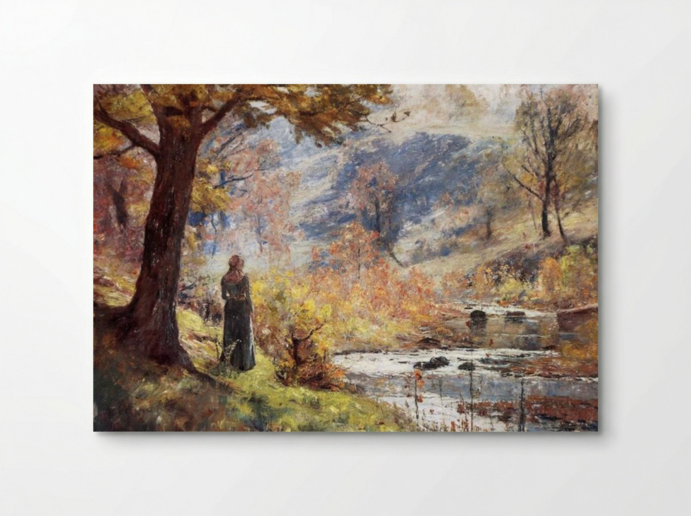 Morning by the Stream - T. C. Steele - Poster