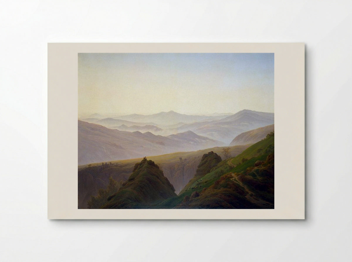 Morning in the Mountains - Caspar David Friedrich - Poster