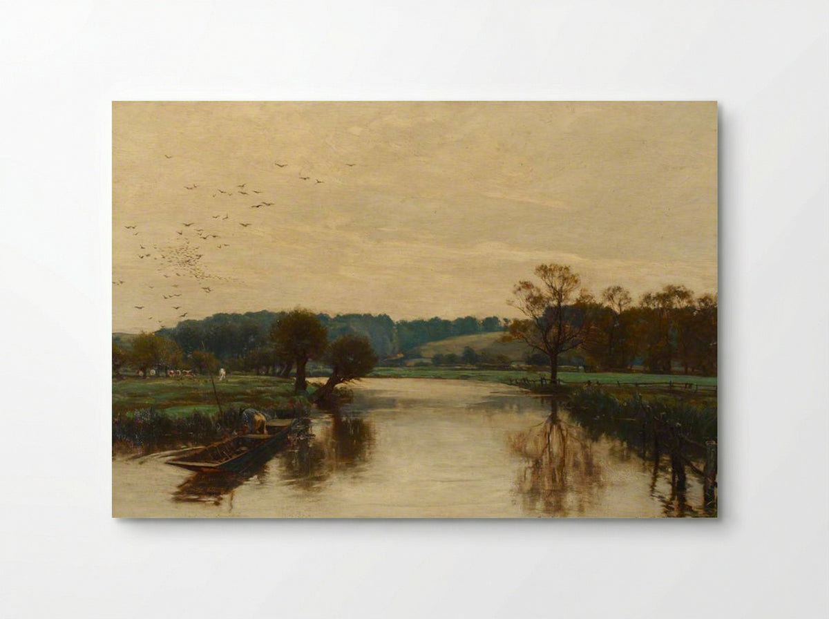Morning on the Kennet - Alfred Parsons - Poster