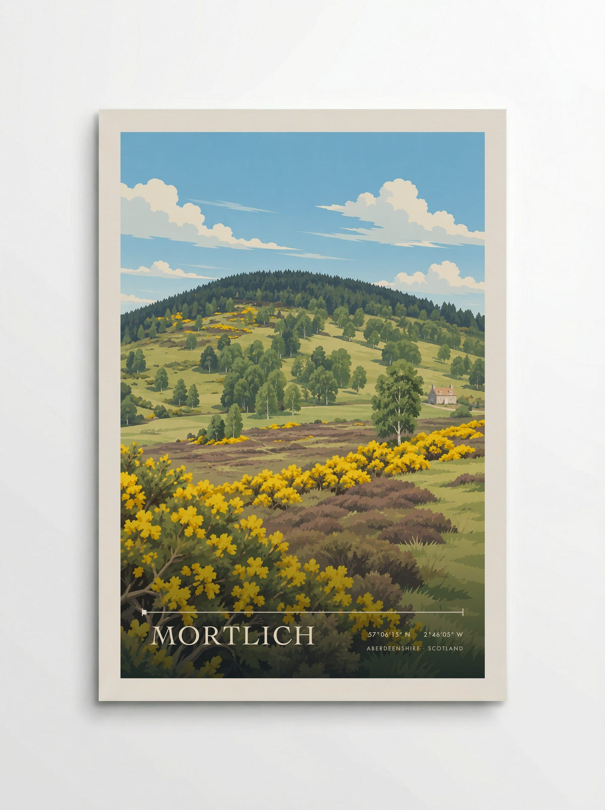 Mortlich, Aberdeenshire | Travel Poster - Poster