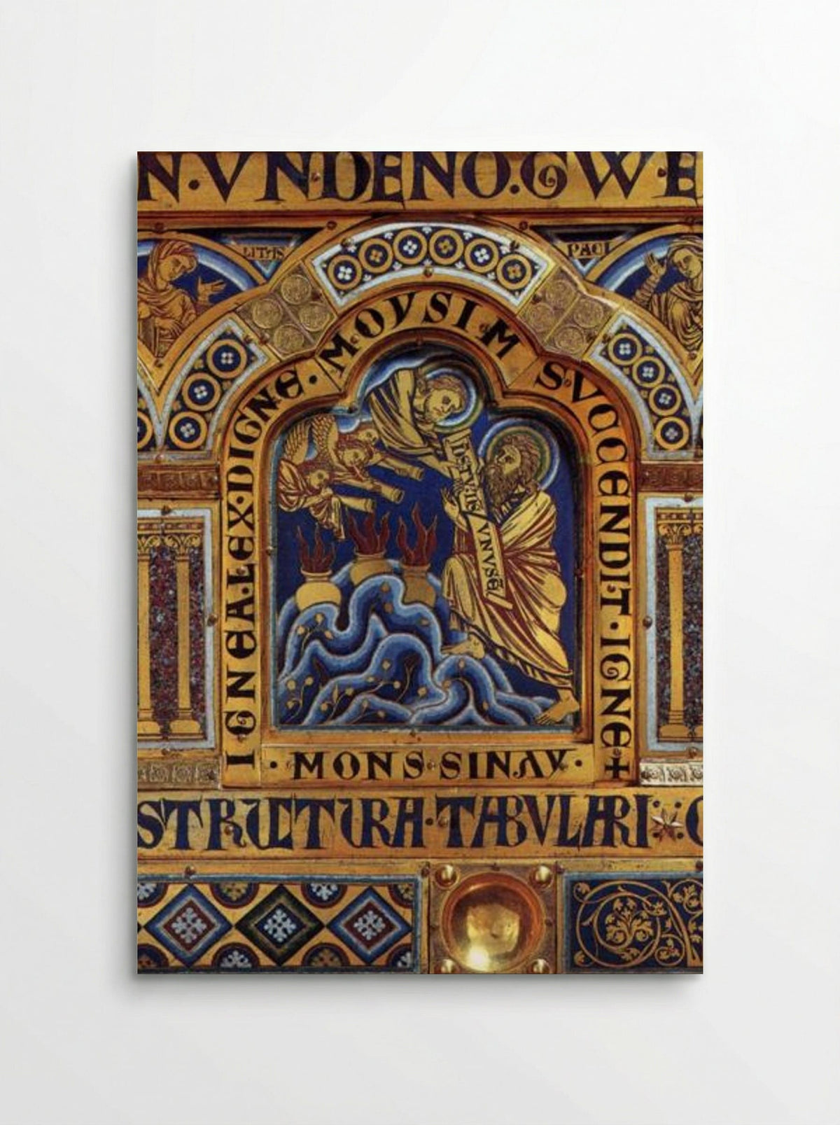 Moses on Mount Sinai - Nicholas of Verdun - Poster