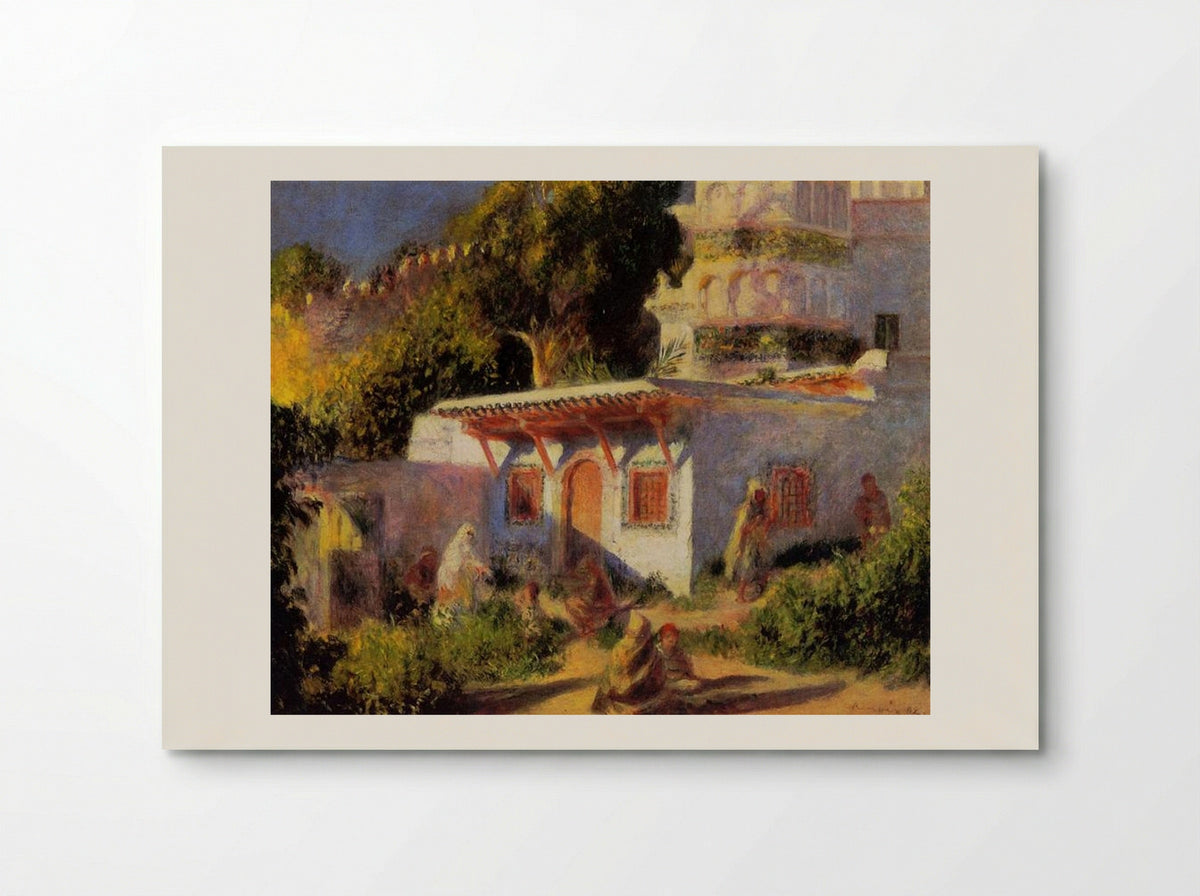 Mosque in Algiers - Pierre-Auguste Renoir - Poster