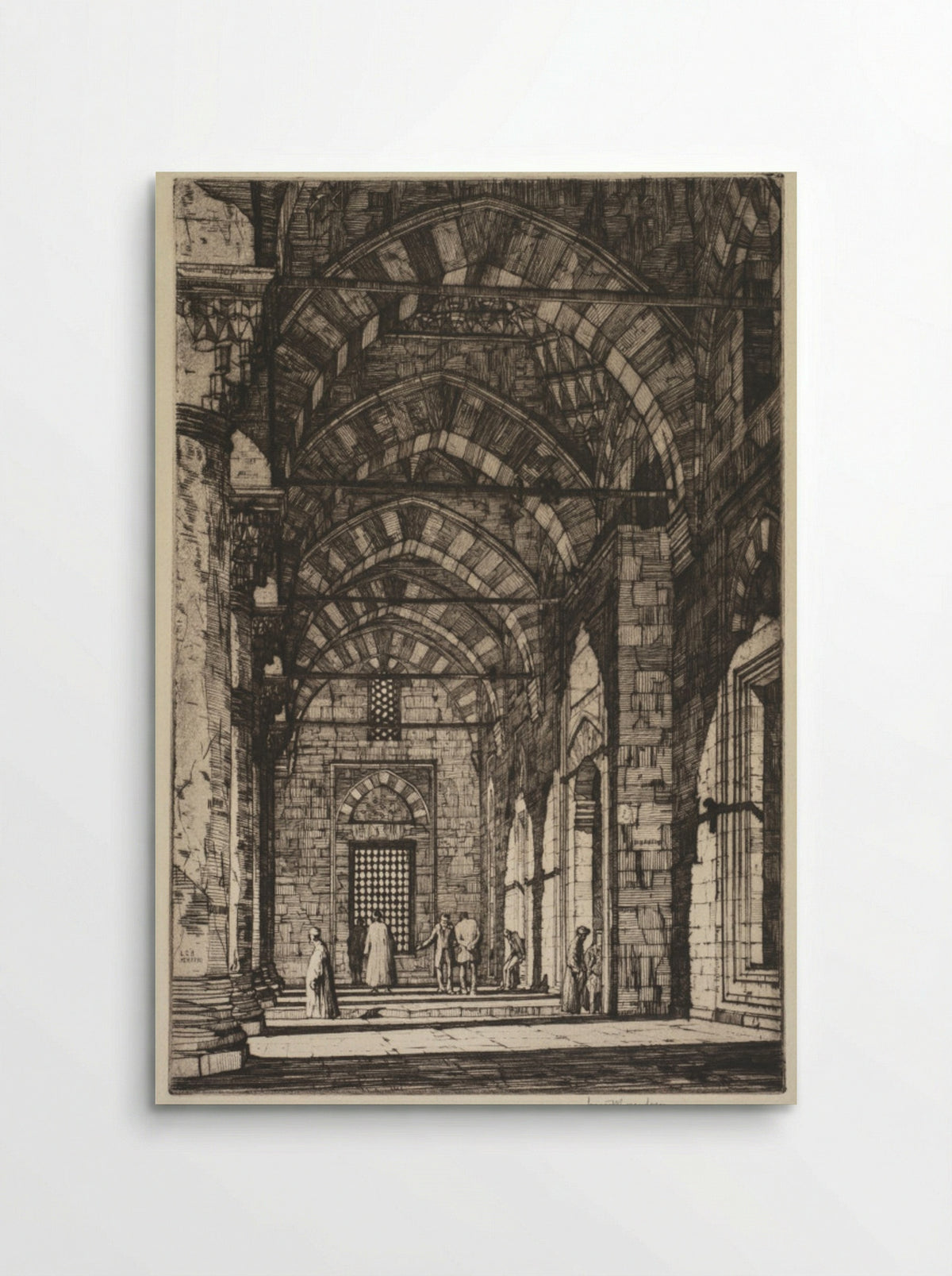 Mosque of Sultan Bayazid, Constantinople - Louis Conrad Rosenberg - Poster
