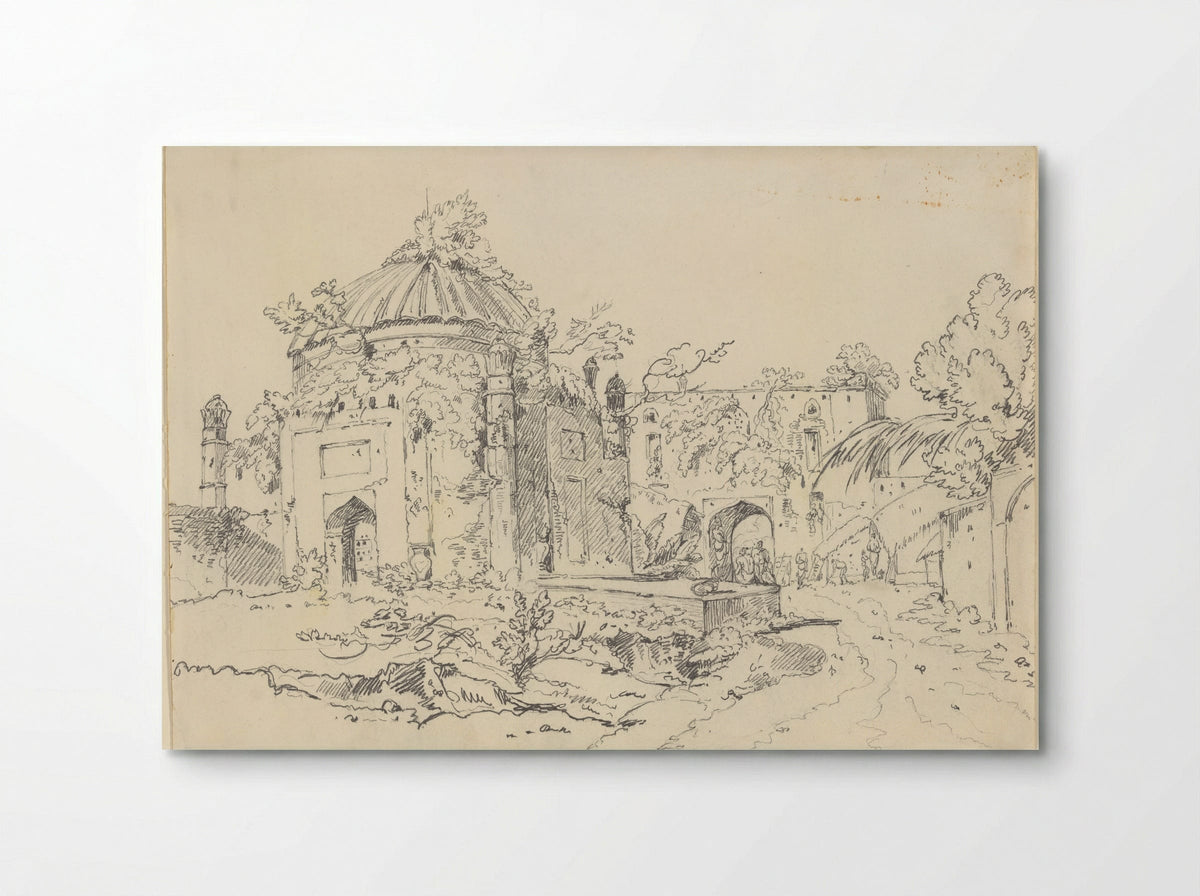 Mosque of Syaf Khan, Dacca - George Chinnery - Poster