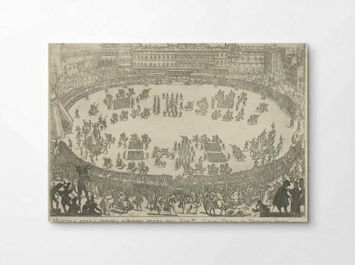 Mostra della Guerra d'Amore - Jacques Callot - Poster