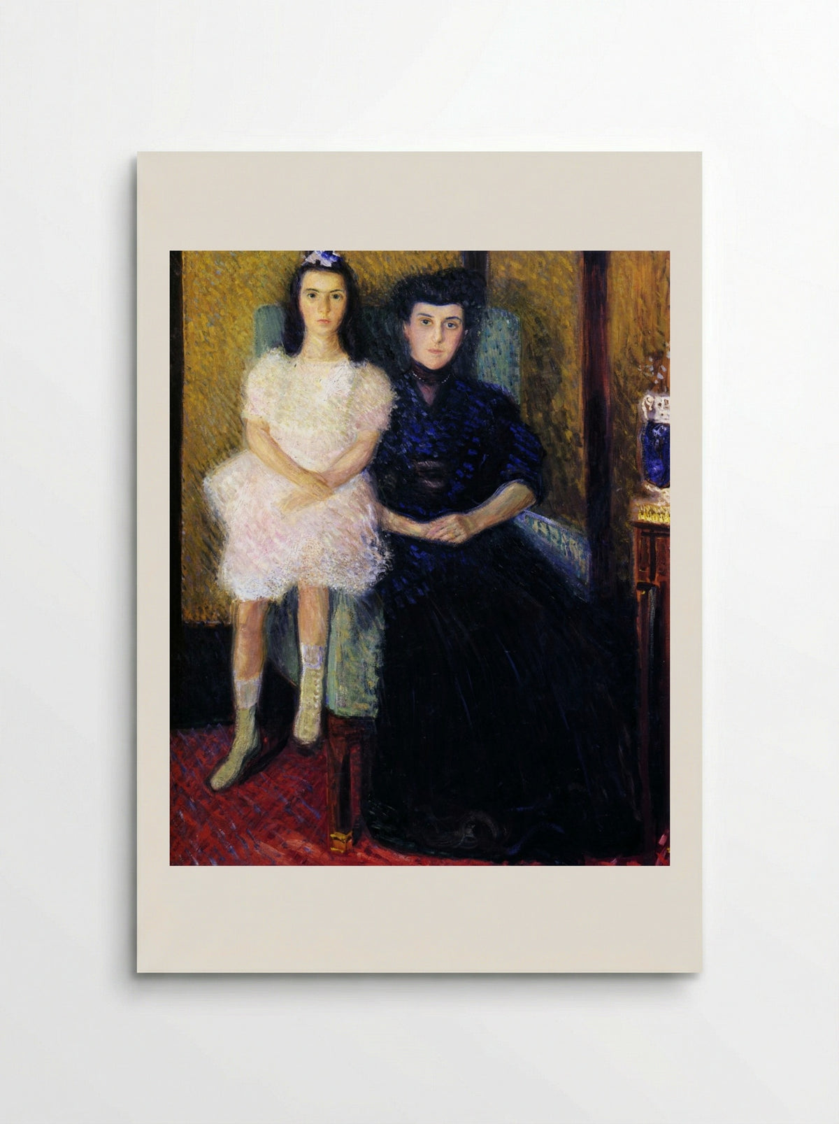 Mother and Daughter - Richard Gerstl - Poster