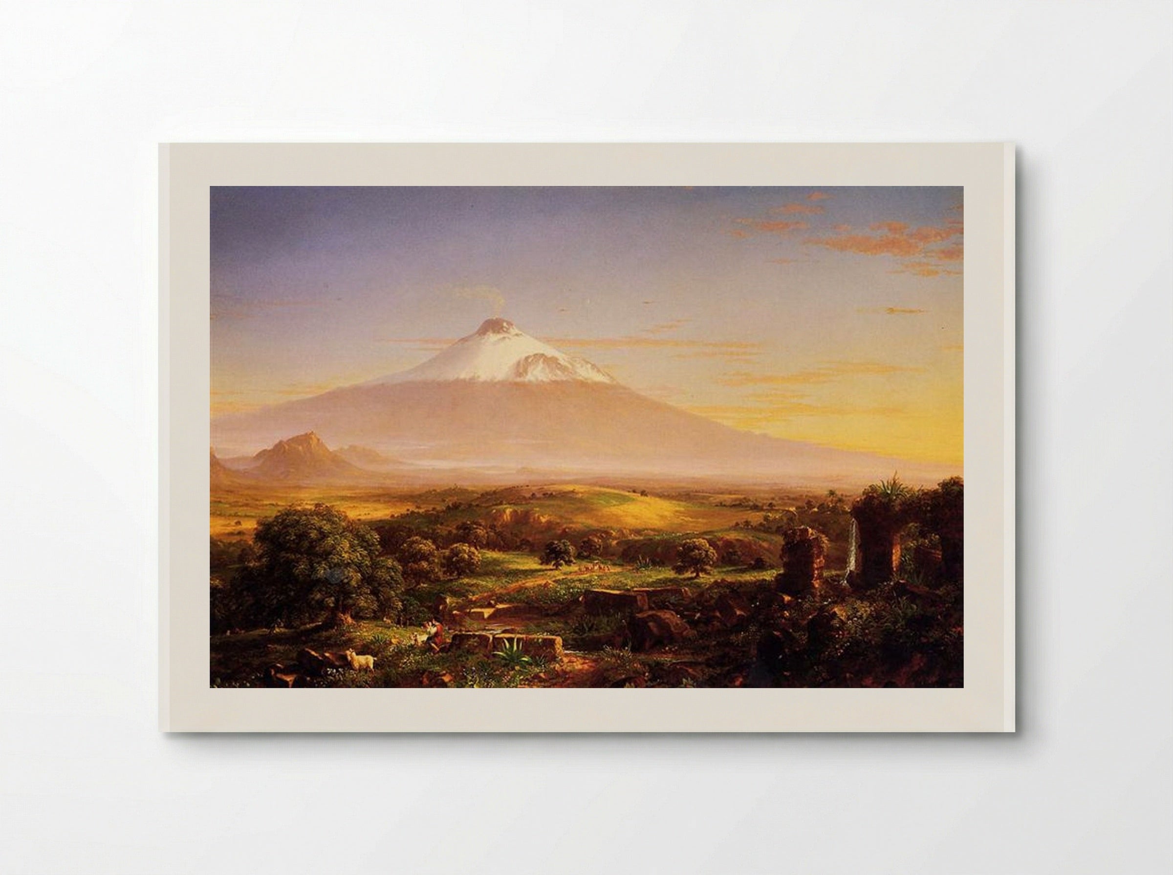 Mount Aetna from Taormina - Thomas Cole - Poster