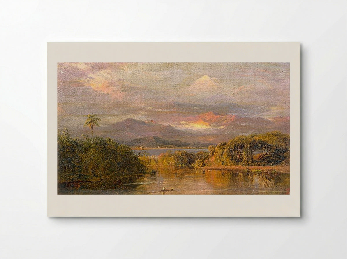 Mount Chimborazo - Frederic Edwin Church - Poster