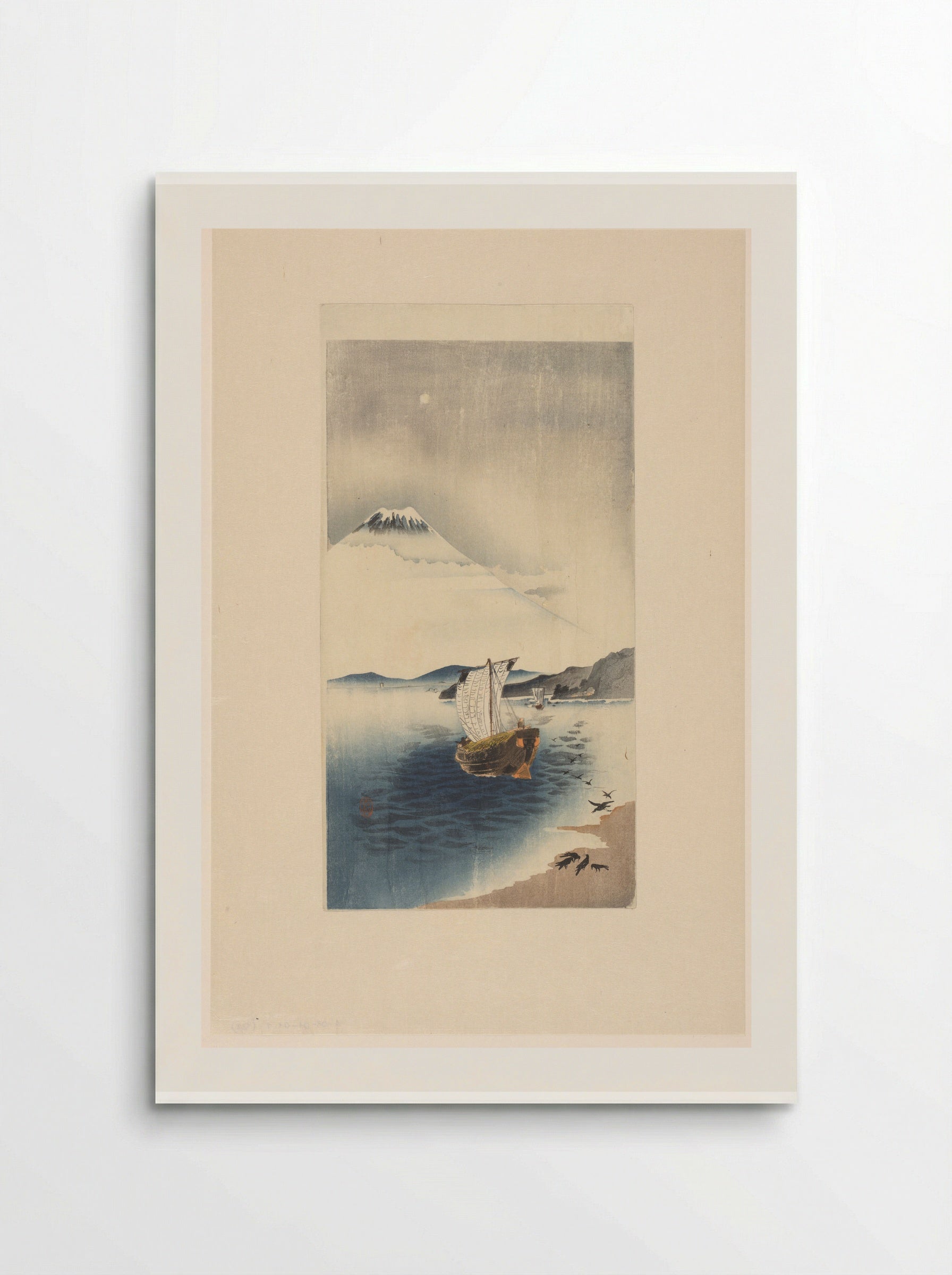 Mount Fuji from the Coast - Matsuki Heikichi - Poster