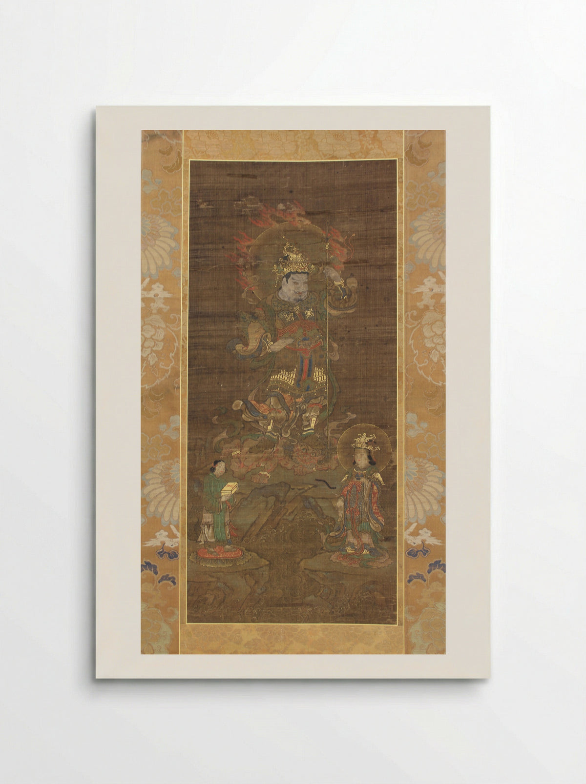 Mount Kurama Mandala: Bishamonten Triad - Fine Art Print - Poster