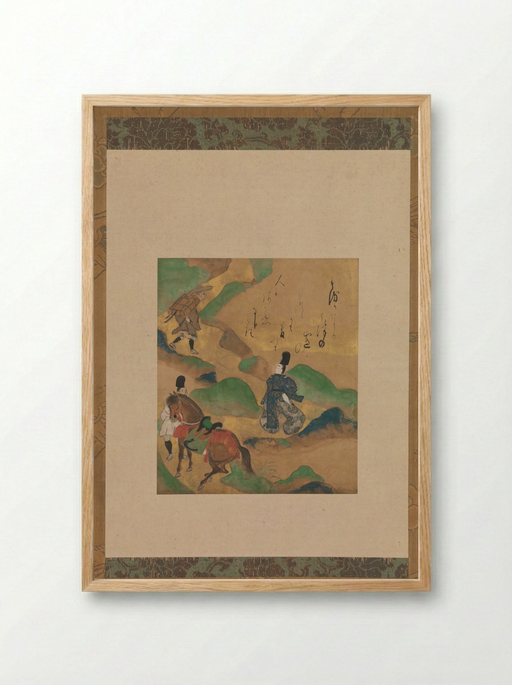 Mount Utsu - Tawaraya Sōtatsu - Framed Print Wood