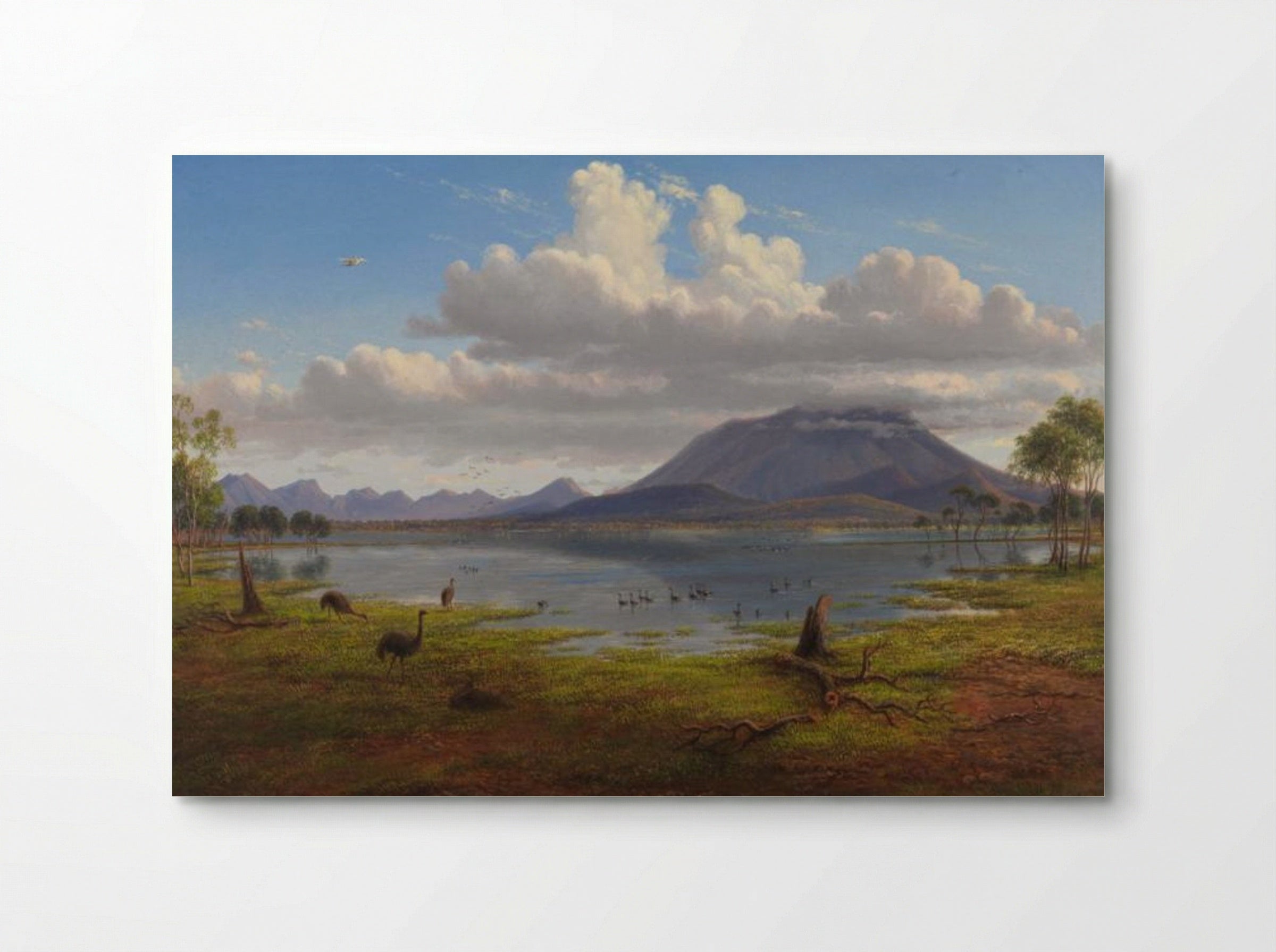 Mount William and part of the Grampians in West Victoria - Eugene von Guerard - Poster