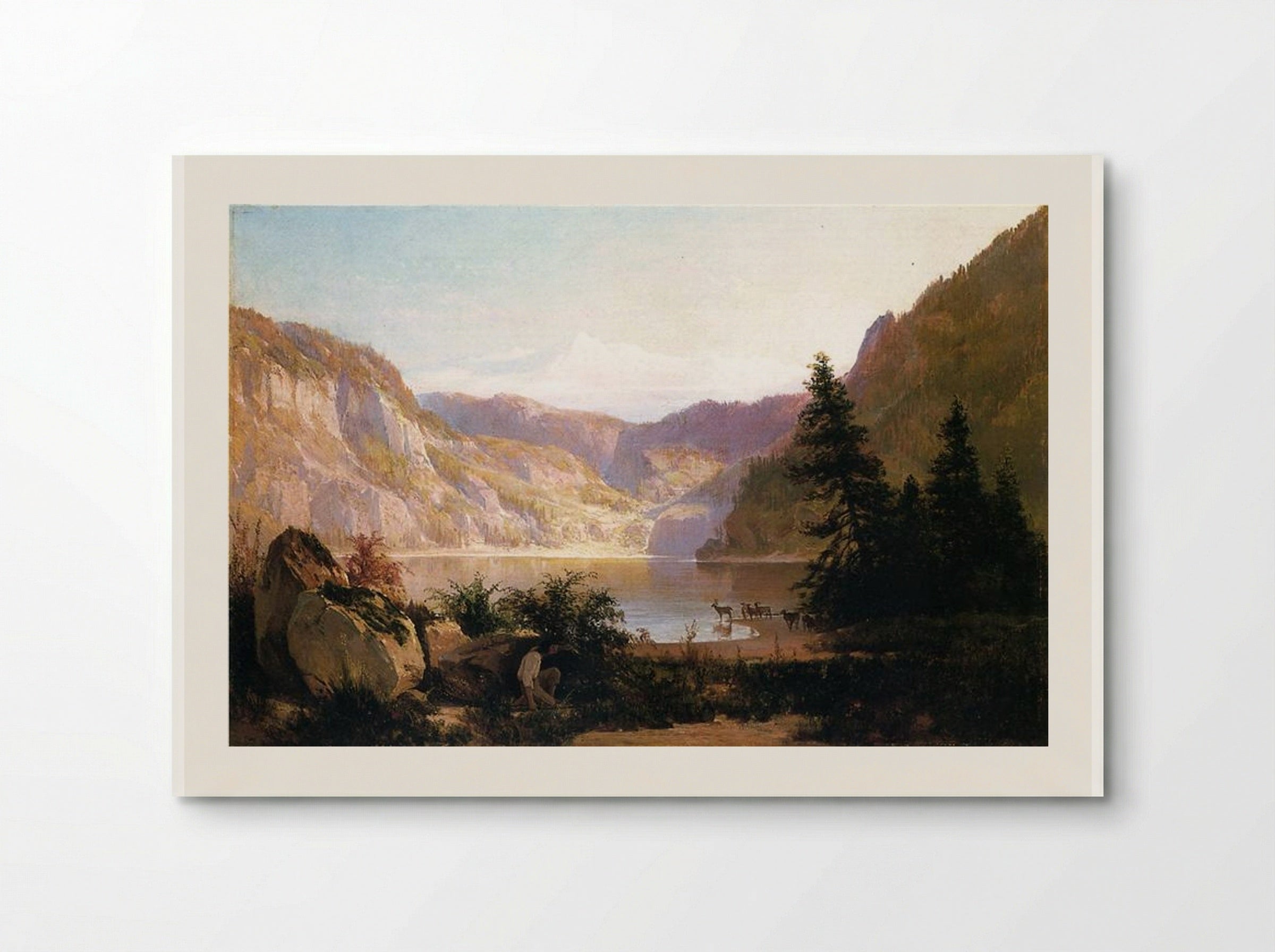 Mountain Lake - Thomas Hill - Poster