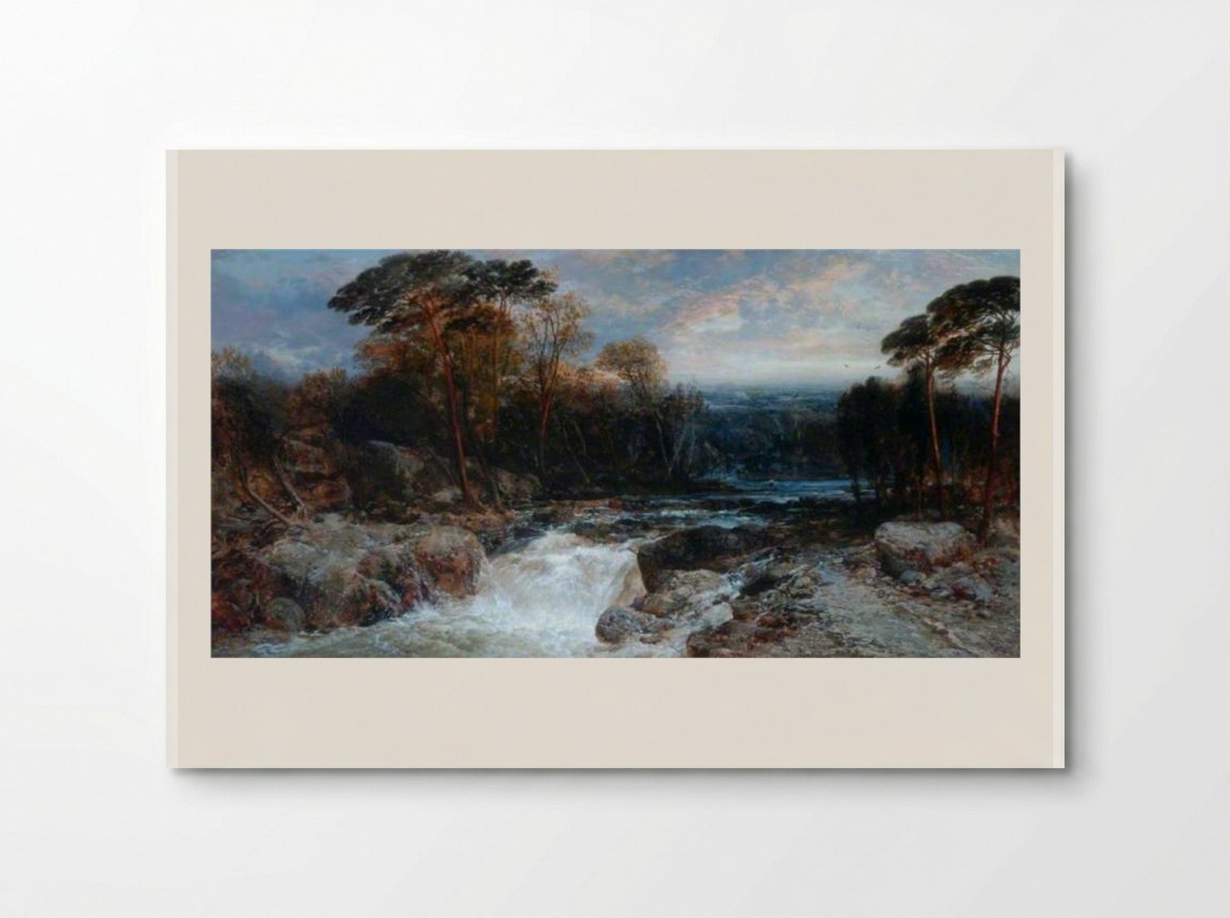 Mountain Torrent - James Webb - Poster