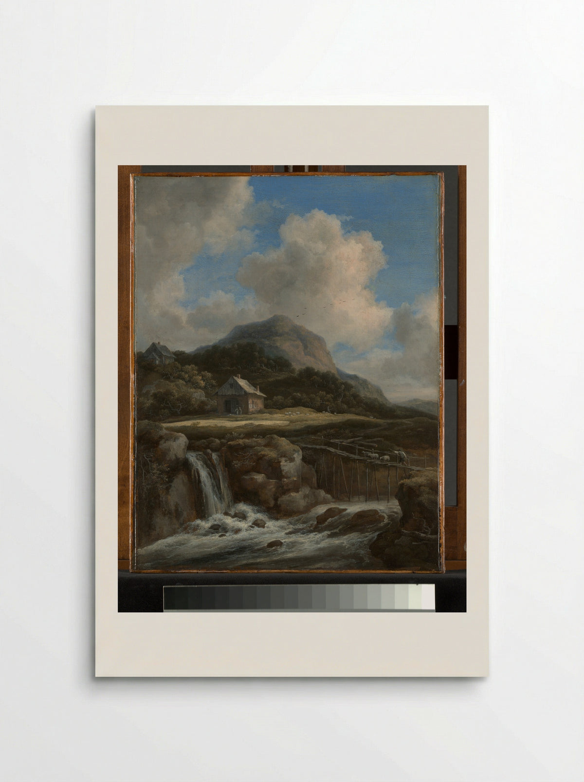Mountain Torrent - Jacob van Ruisdael - Poster