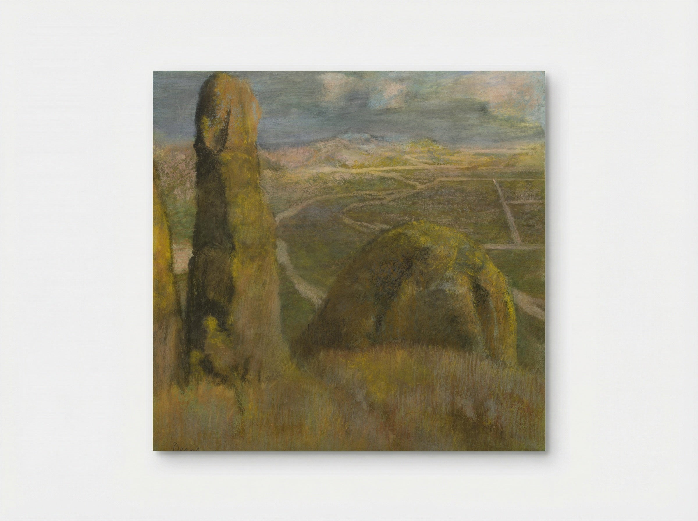 Mountainous Landscape - Hilaire-Germain-Edgar Degas - Poster
