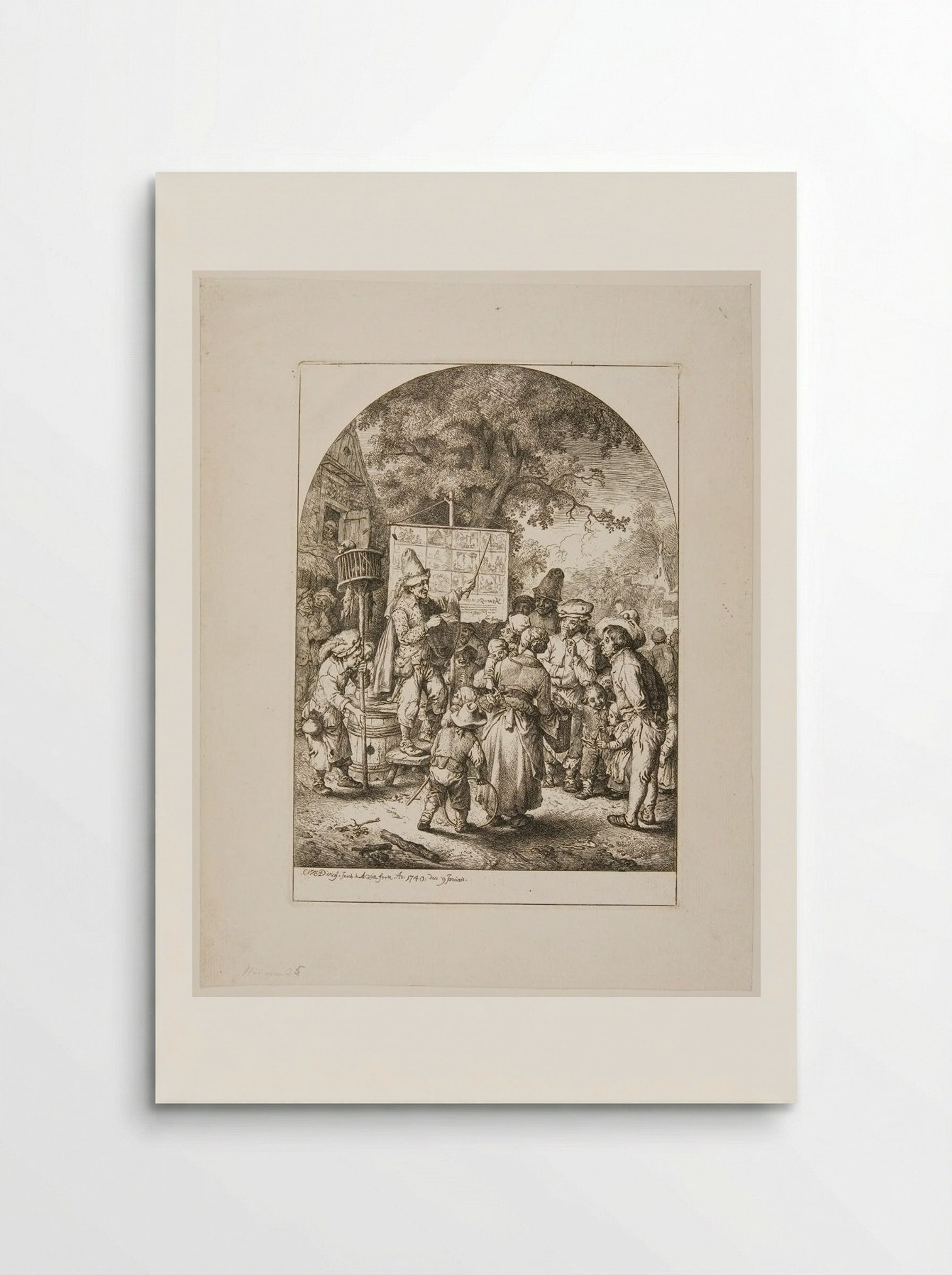 Mountebank - Christian Wilhelm Ernst Dietrich - Poster