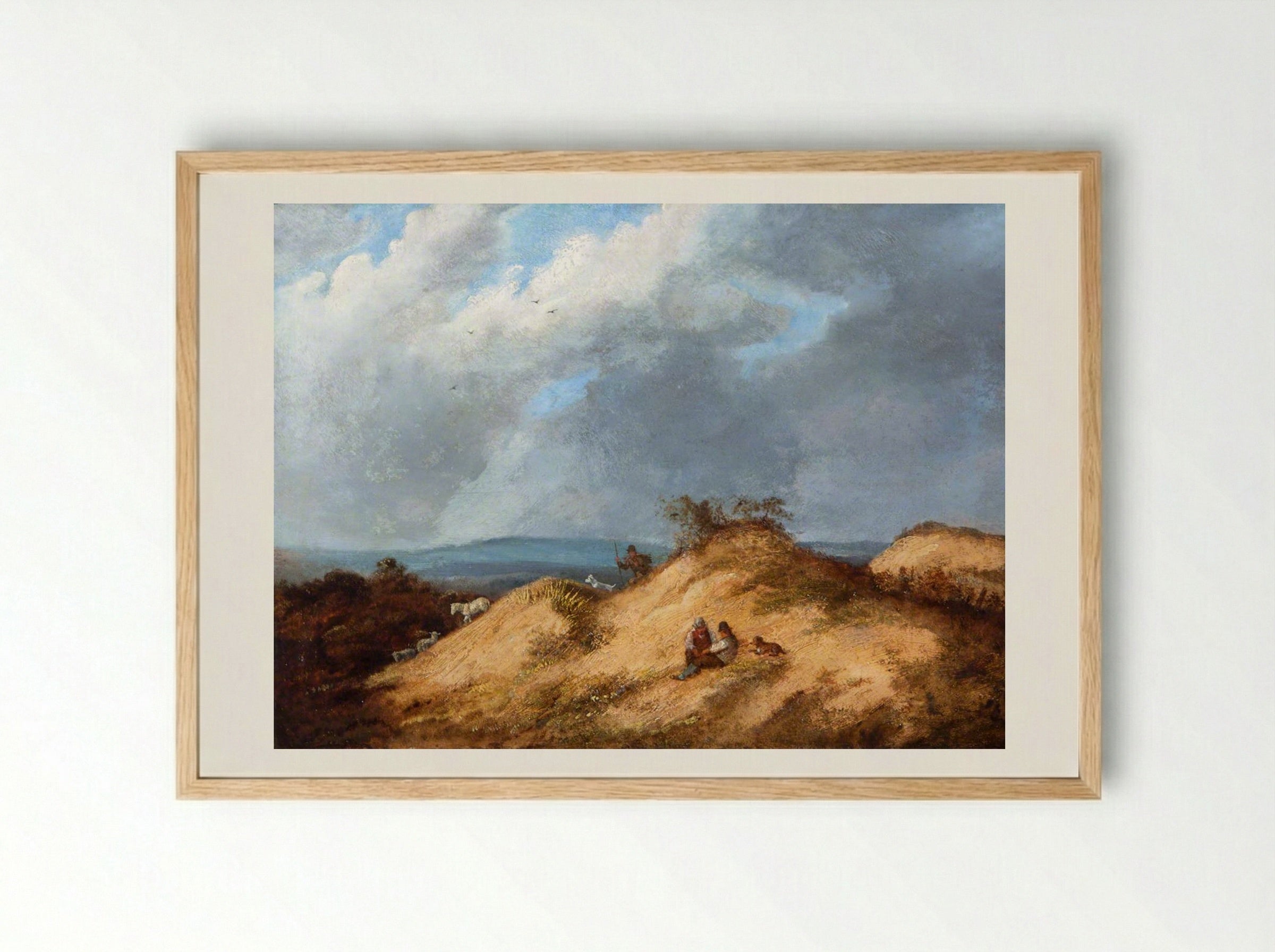Mousehold Heath - John Crome - Framed Print Wood
