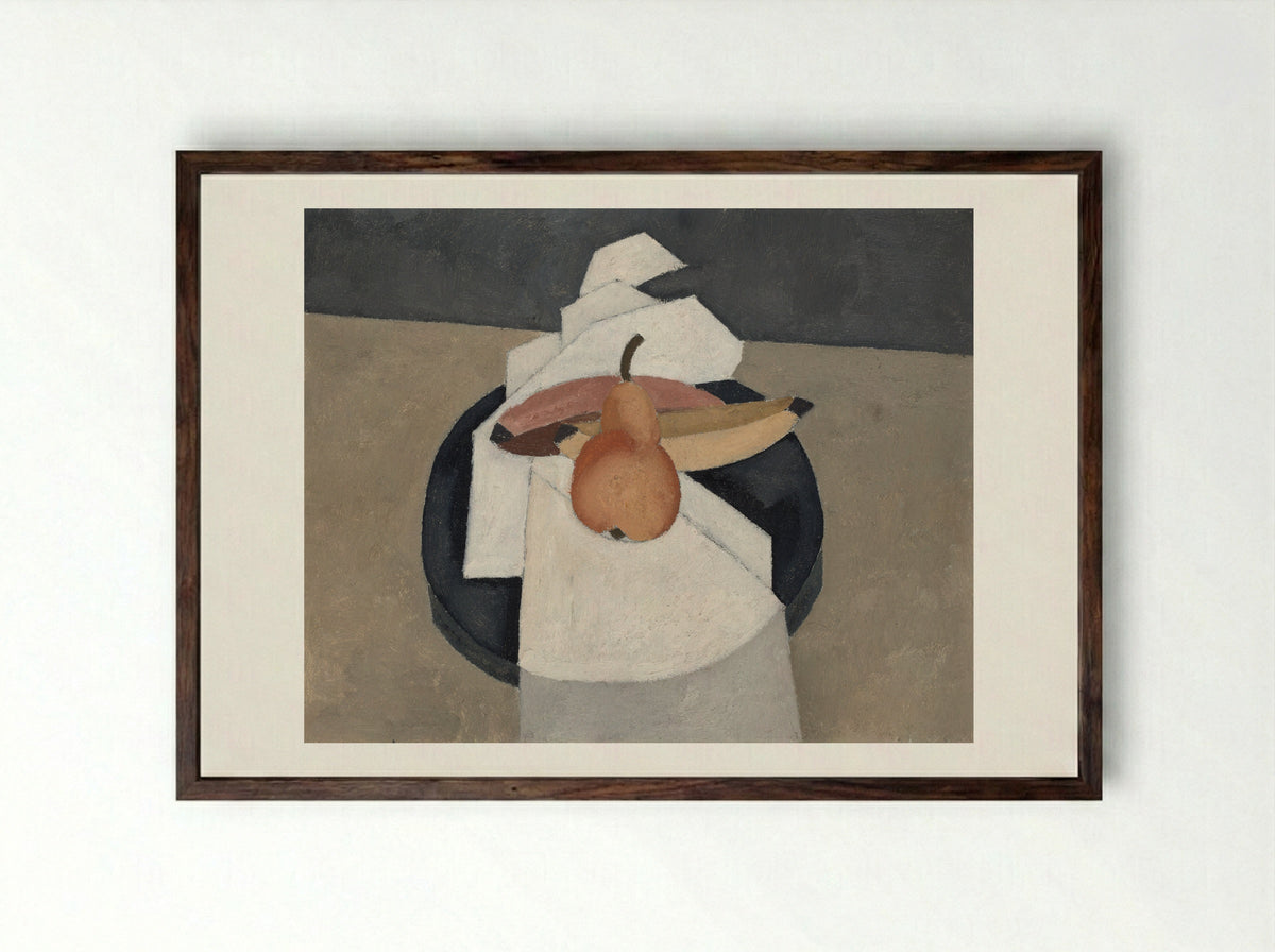 Movement No. 10 - Marsden Hartley - Framed Print Dark Wood