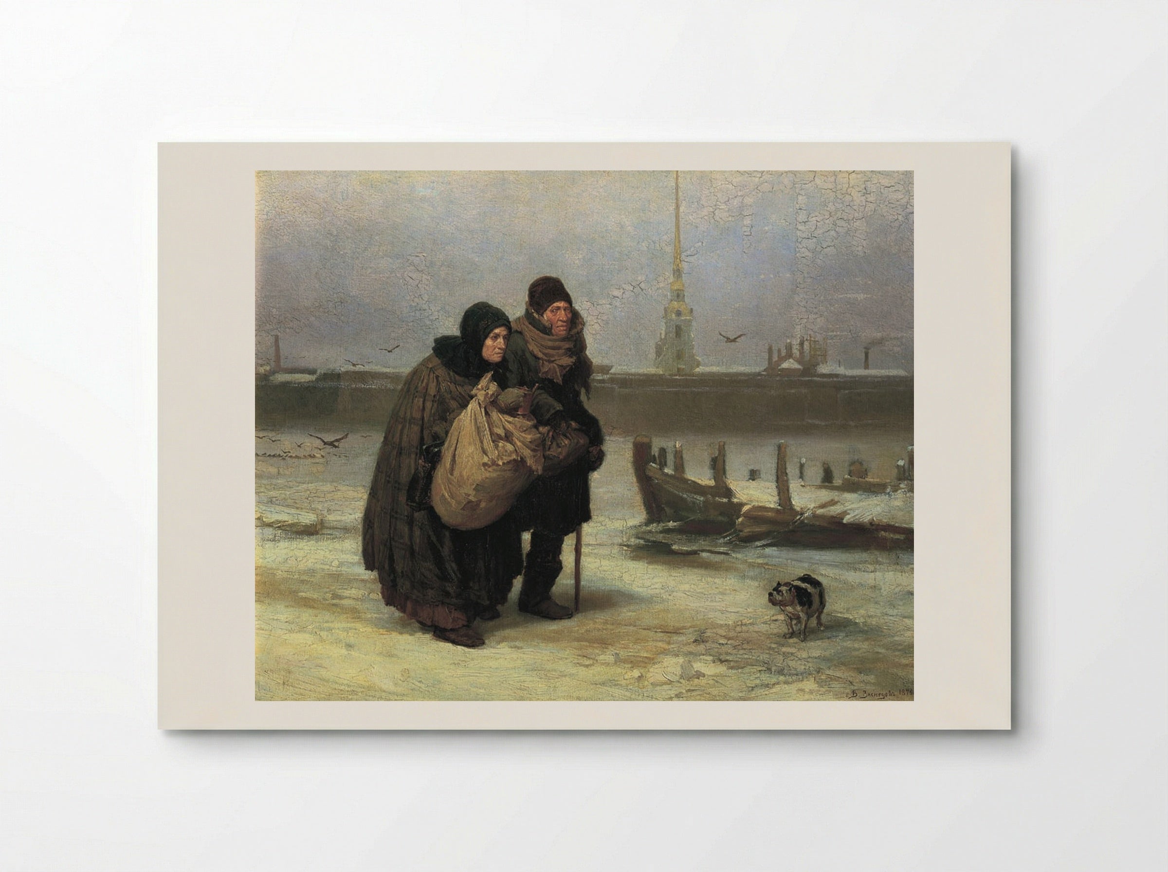 Moving House - Viktor Vasnetsov - Poster