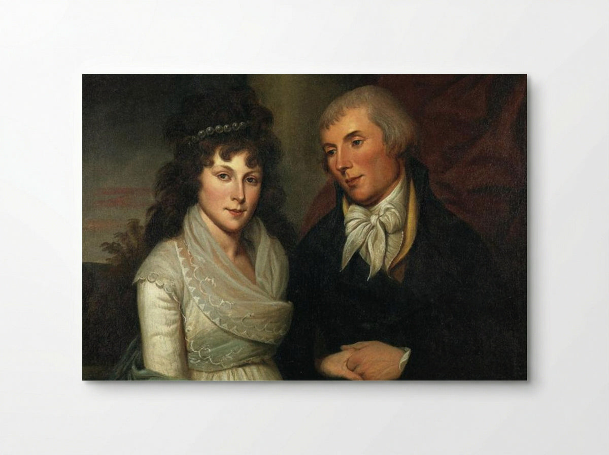 Mr. and Mrs. Alexander Robinson - Charles Willson Peale - Poster